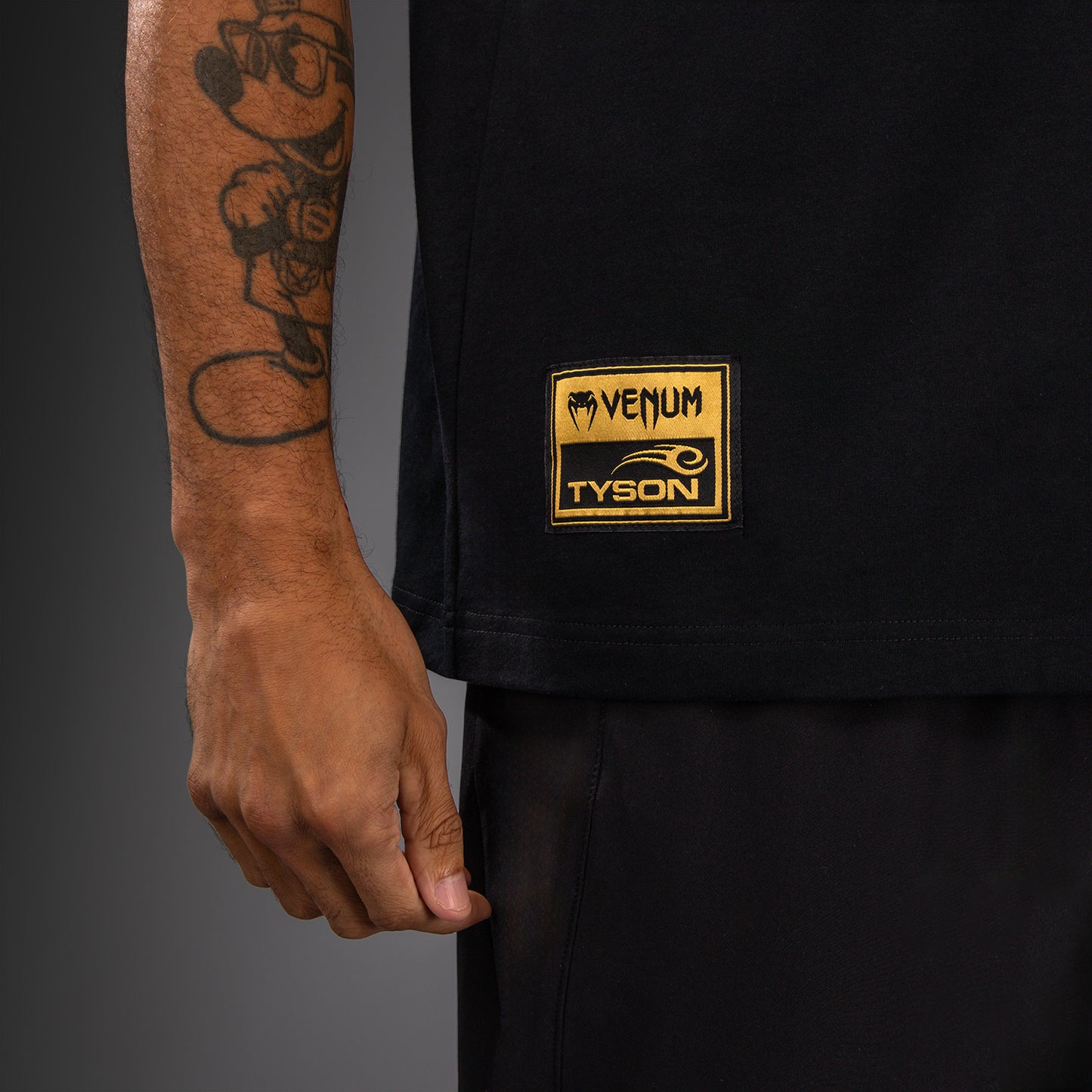 Venum x Mike Tyson Tiger T-Shirt - Schwarz/Gold