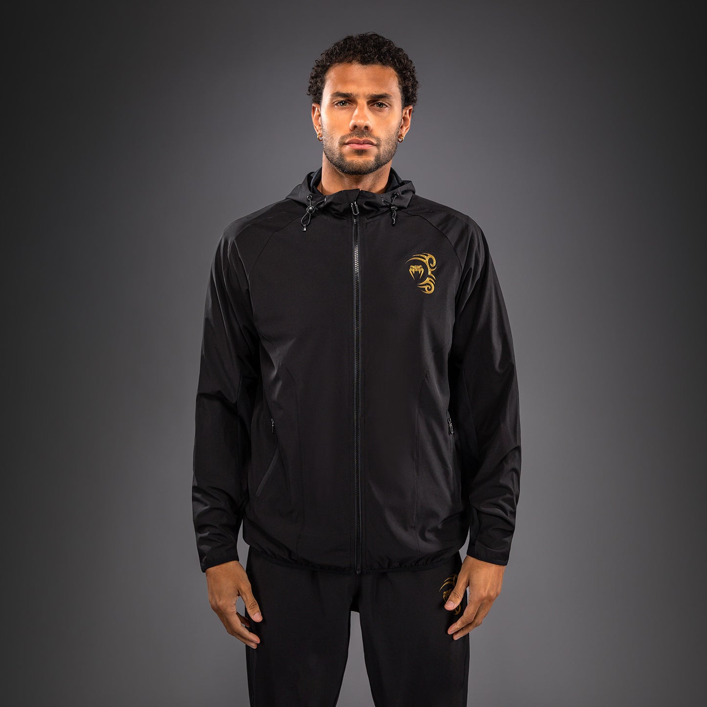 Venum x Mike Tyson Tiger Trainingsjacke - Schwarz/Gold
