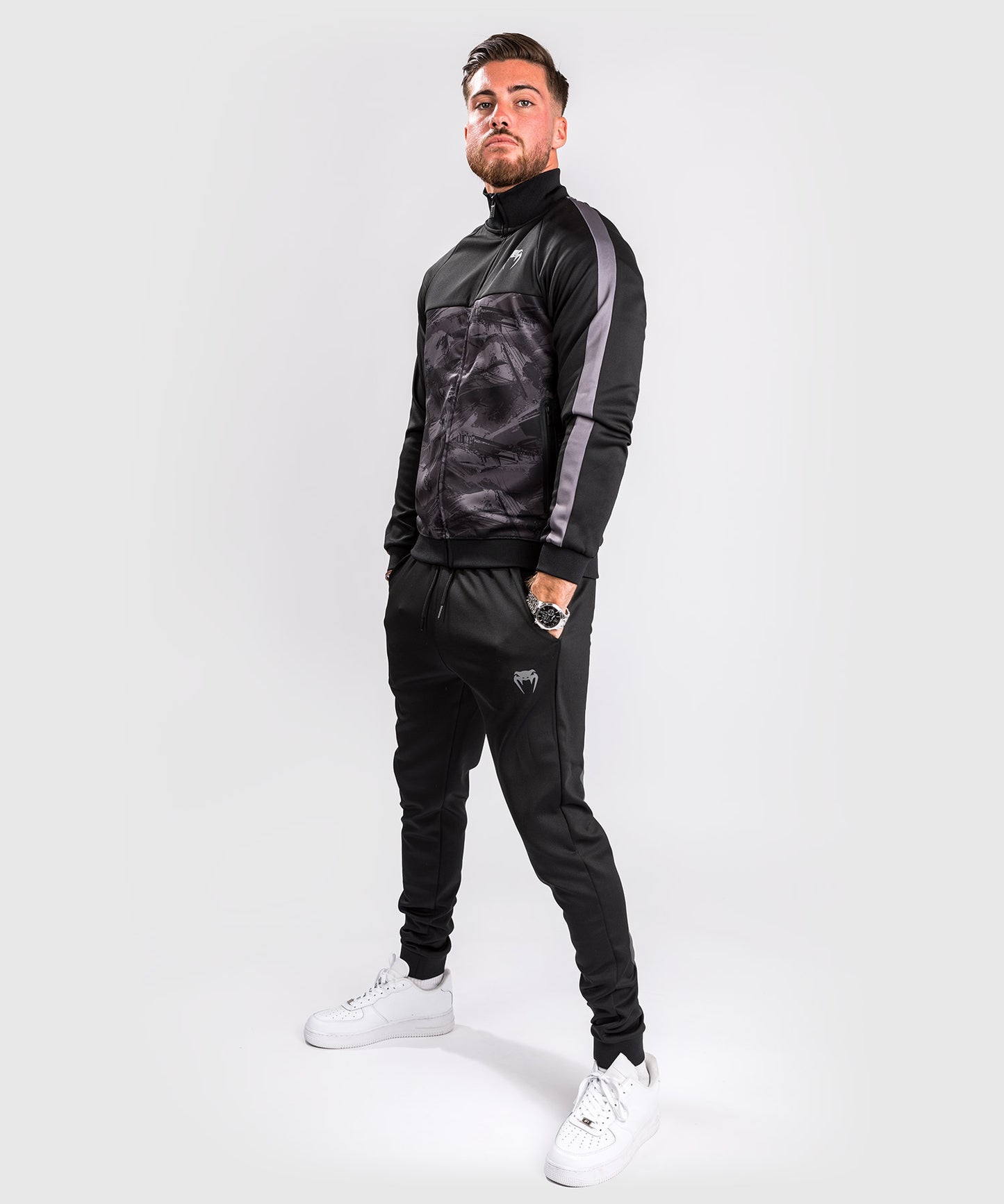 VENUM CLUB EVO JACKE - SCHWARZ/DUNKEL CAMO