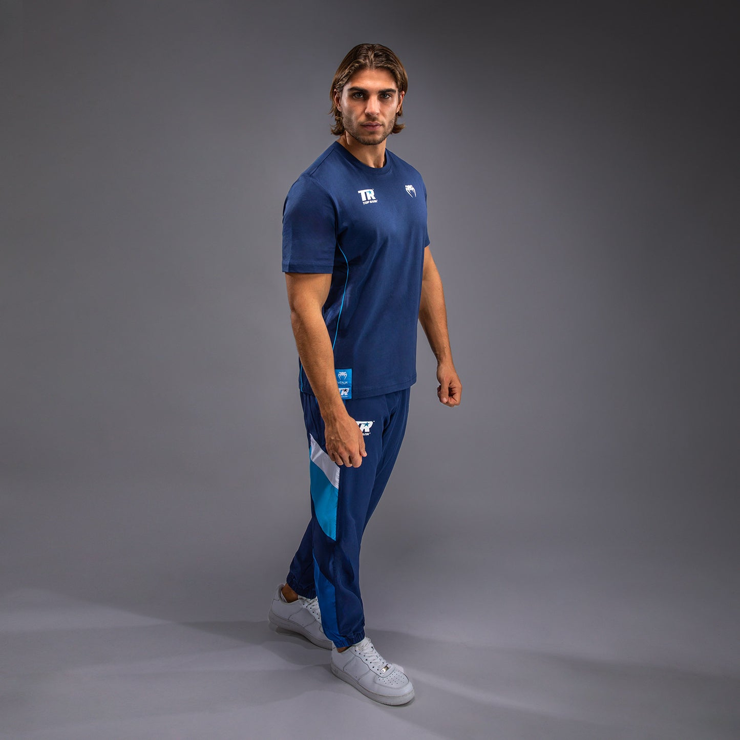 Venum x Top Rank Original Herren T-Shirt - Marineblau