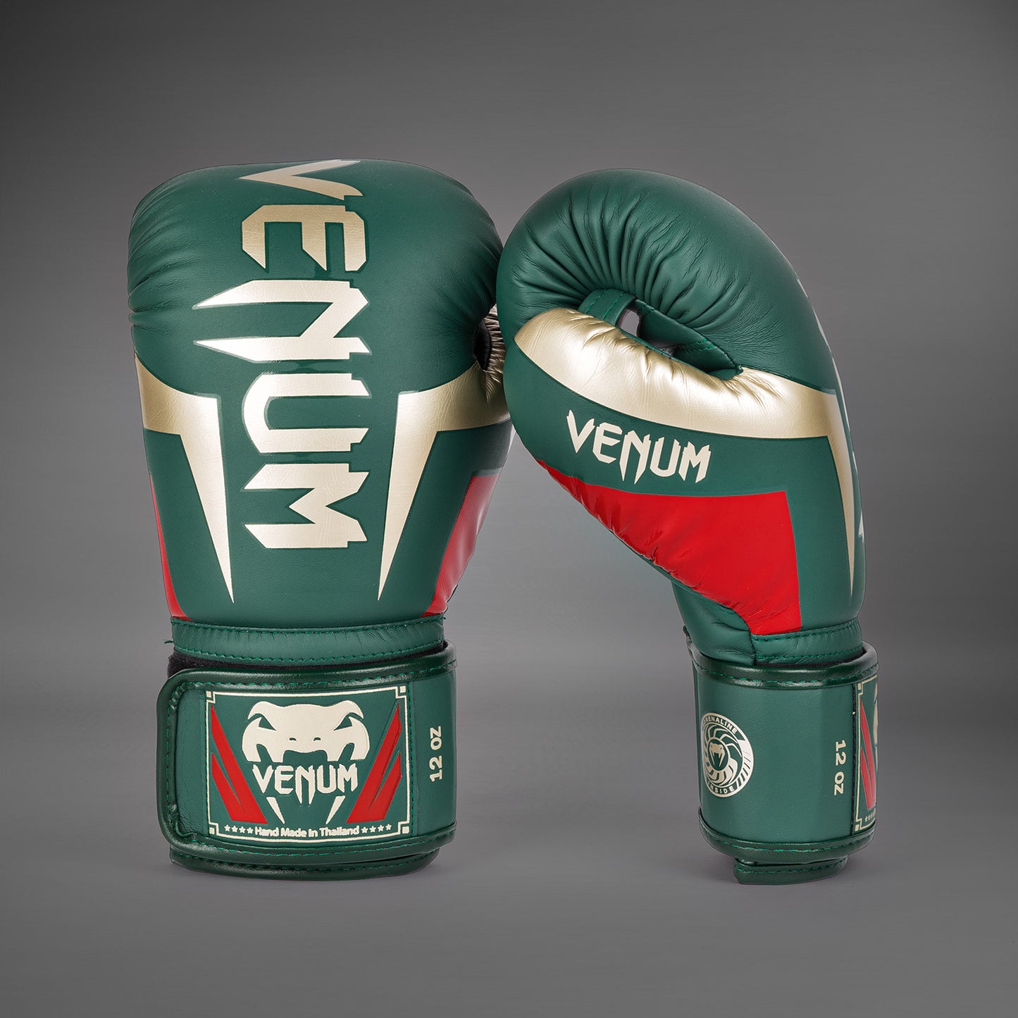 Venum Elite Boxhandschuhe - Grün - Spezialausgabe