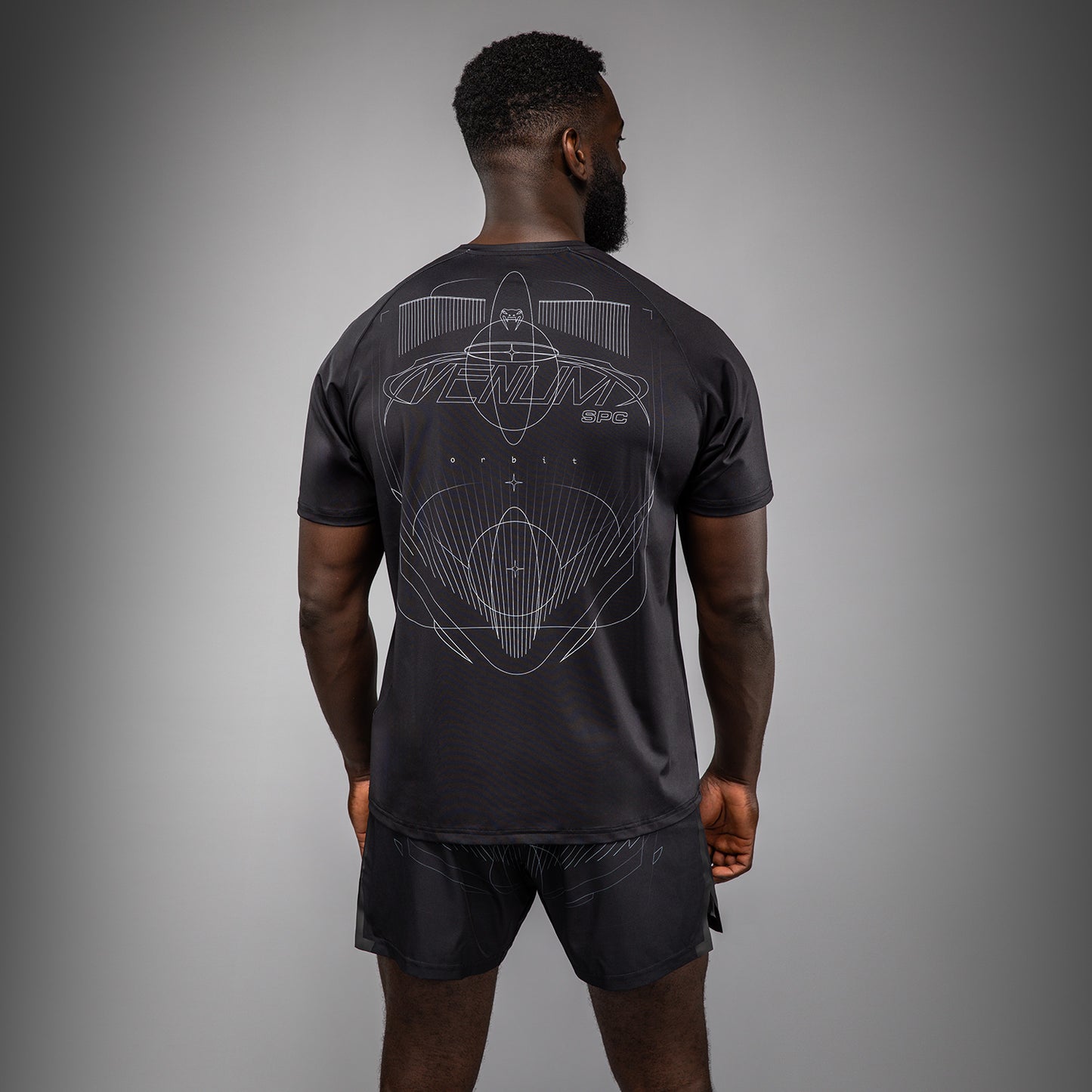 Venum Eclipse Dry-Tech T-Shirt – Schwarz/Silber