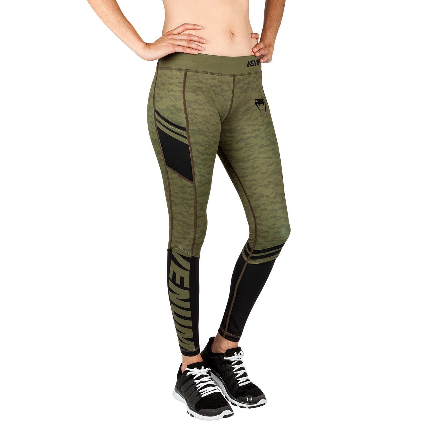 Leggings Damen Venum Power 2.0 - Khaki/Schwarz