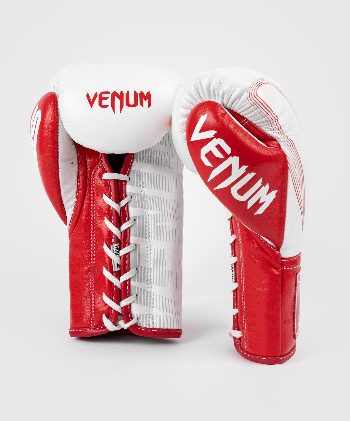 RWS x Venum Offizielle Boxhandschuhe mit Schnürsenkeln - Weiß
