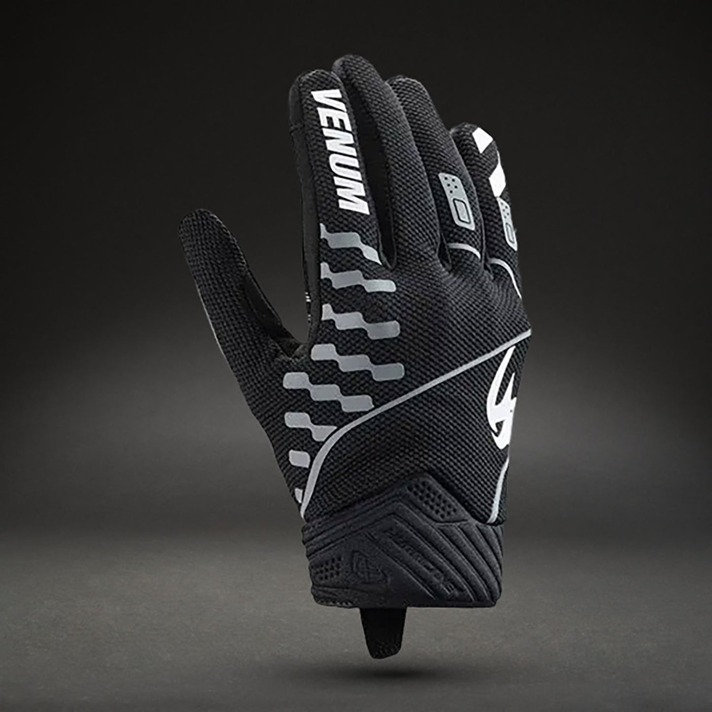 Venum x Ixon Hurry Motorradhandschuh – Schwarz/Weiß/Anthrazit