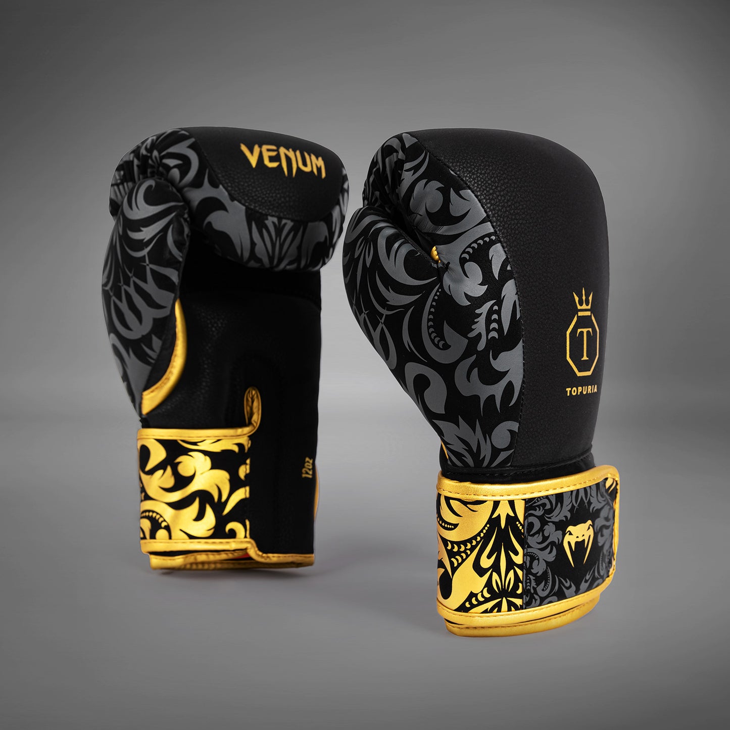 Venum x Topuria Unmatched Edition Boxhandschuhe - Schwarz/Gold