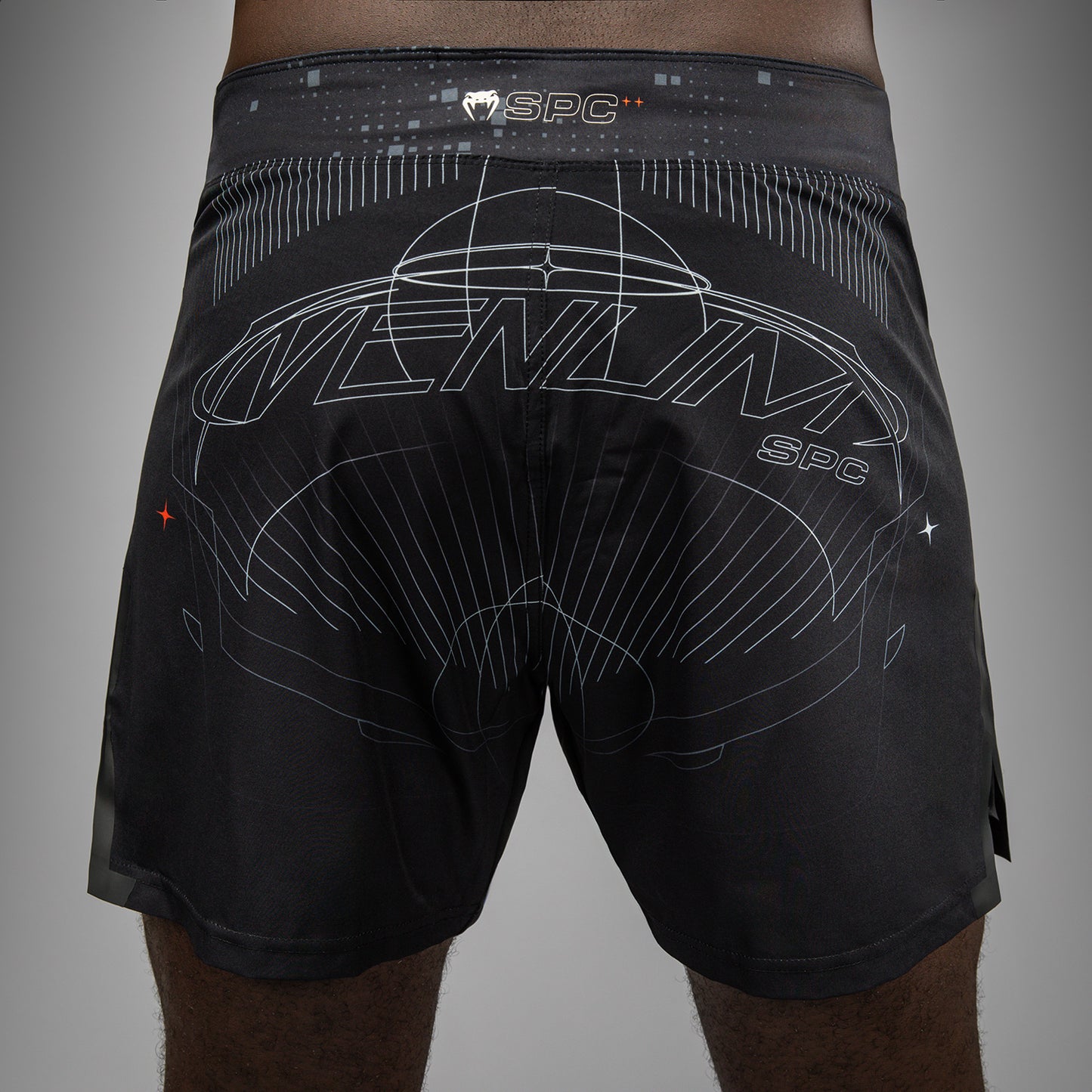 Venum Eclipse Fight Shorts – Schwarz/Ivory