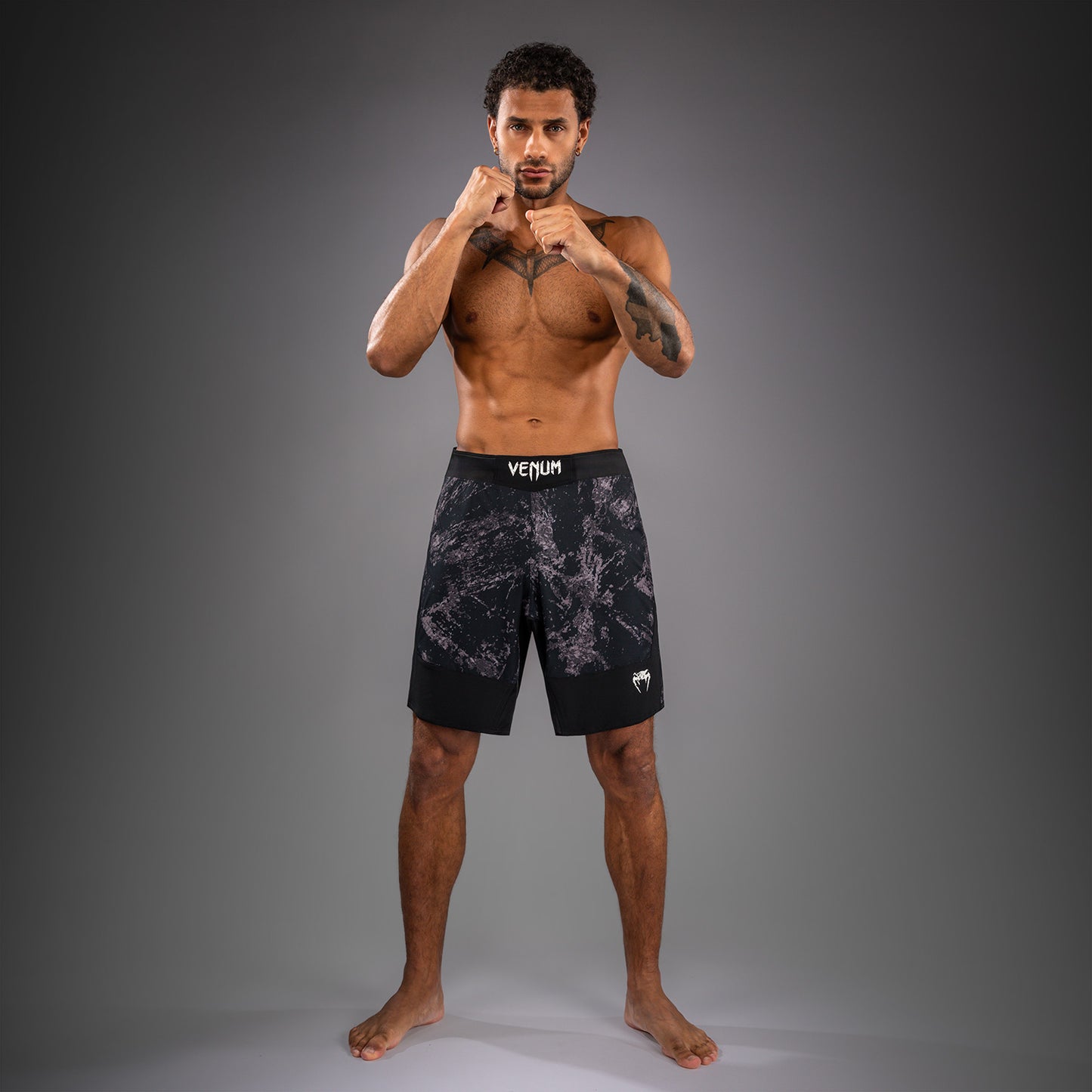 Venum Rage & Workout Fightshorts - Schwarz/Grau