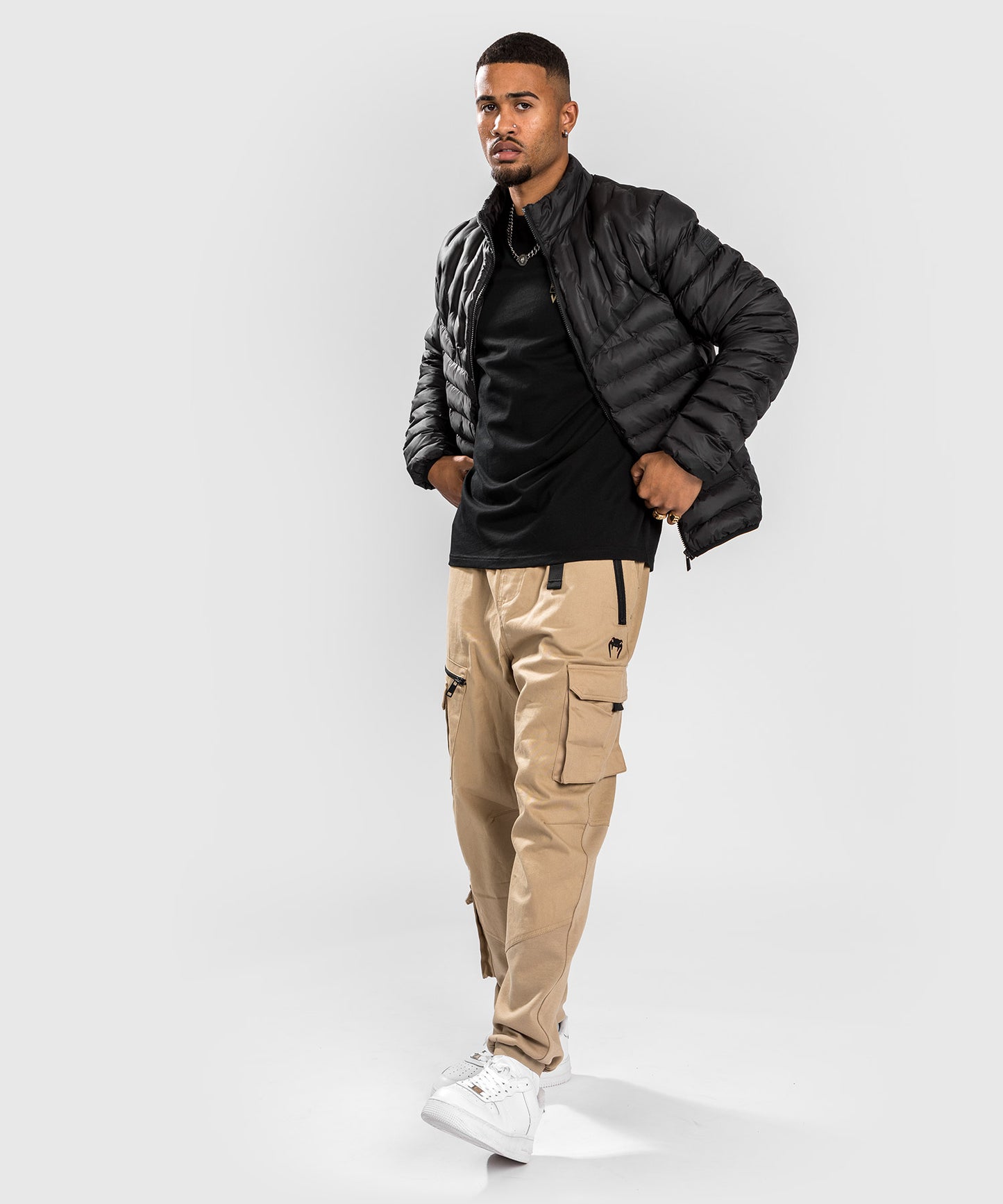 Venum Elite Light Daunenjacke - Schwarz