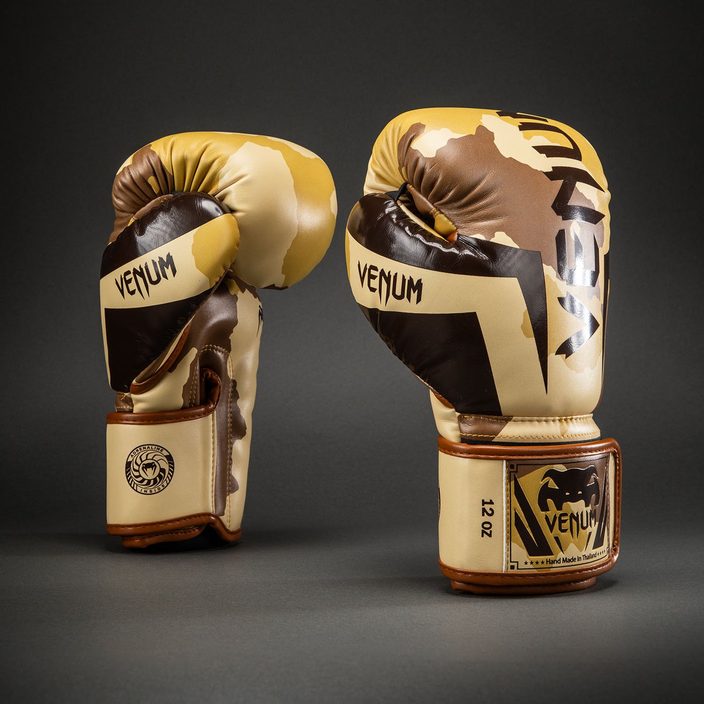Venum Elite Boxhandschuhe - Hellbeige/Braun