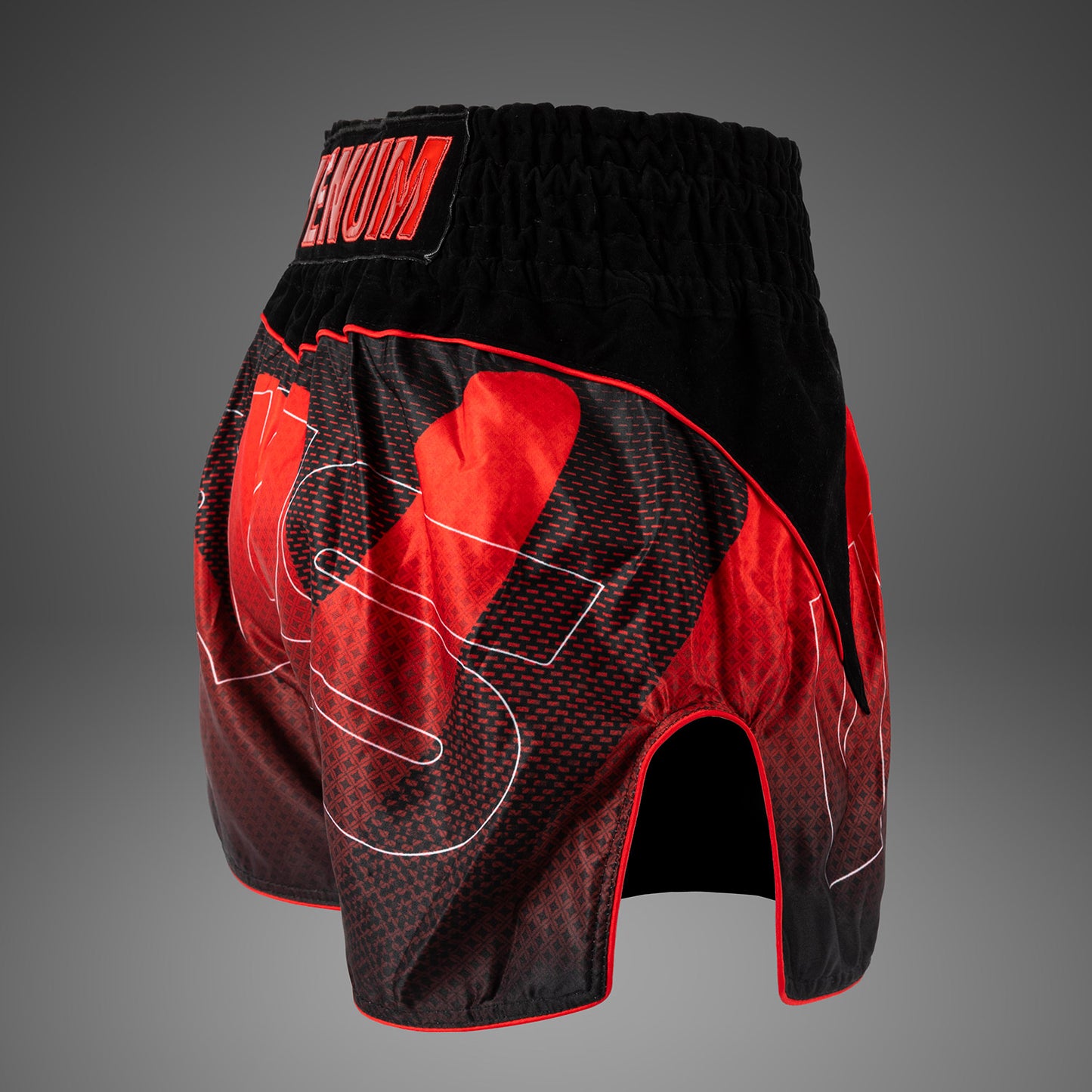 Venum x RWS 2.0 Muay Thai Shorts – Schwarz/Rot