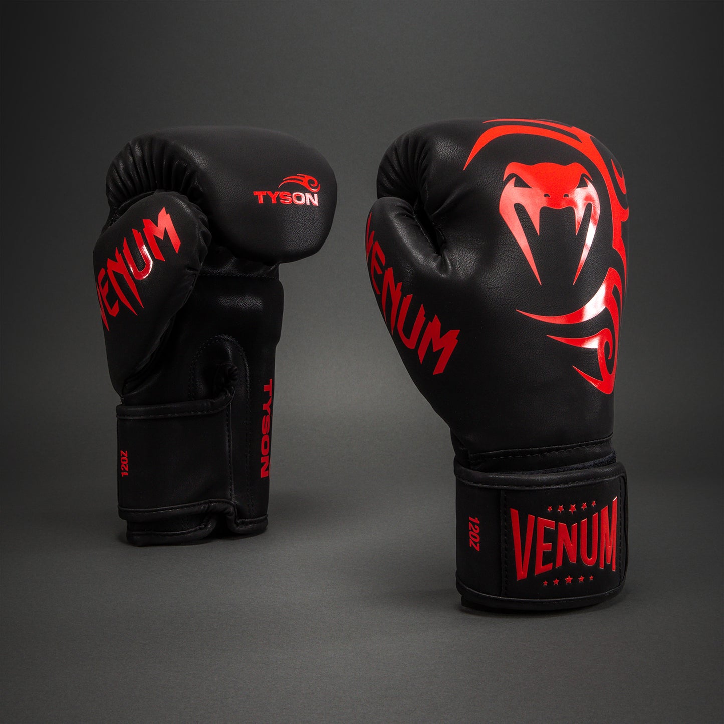 Venum Mike Tyson Boxhandschuhe – Schwarz/Rot