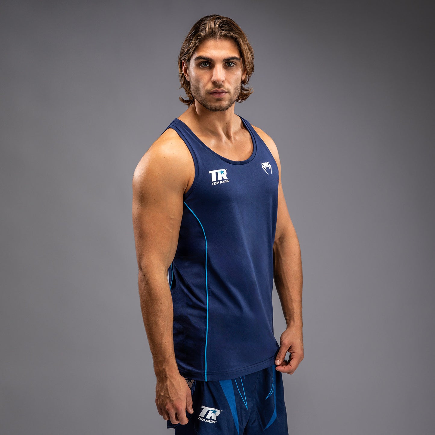 Venum x Top Rank Original Herren Tanktop - Marineblau