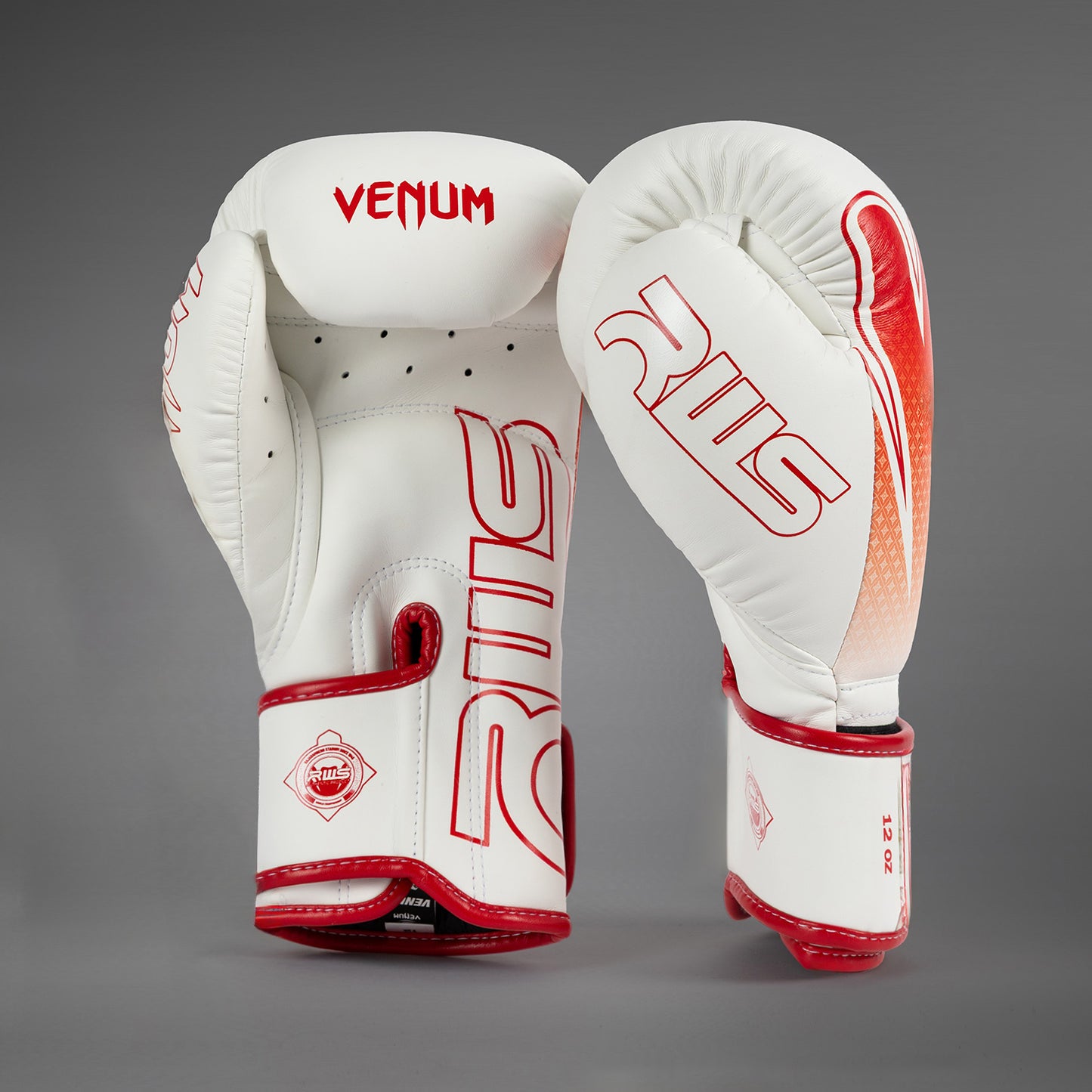Venum x RWS 2.0 Boxhandschuhe – Weiß/Rot