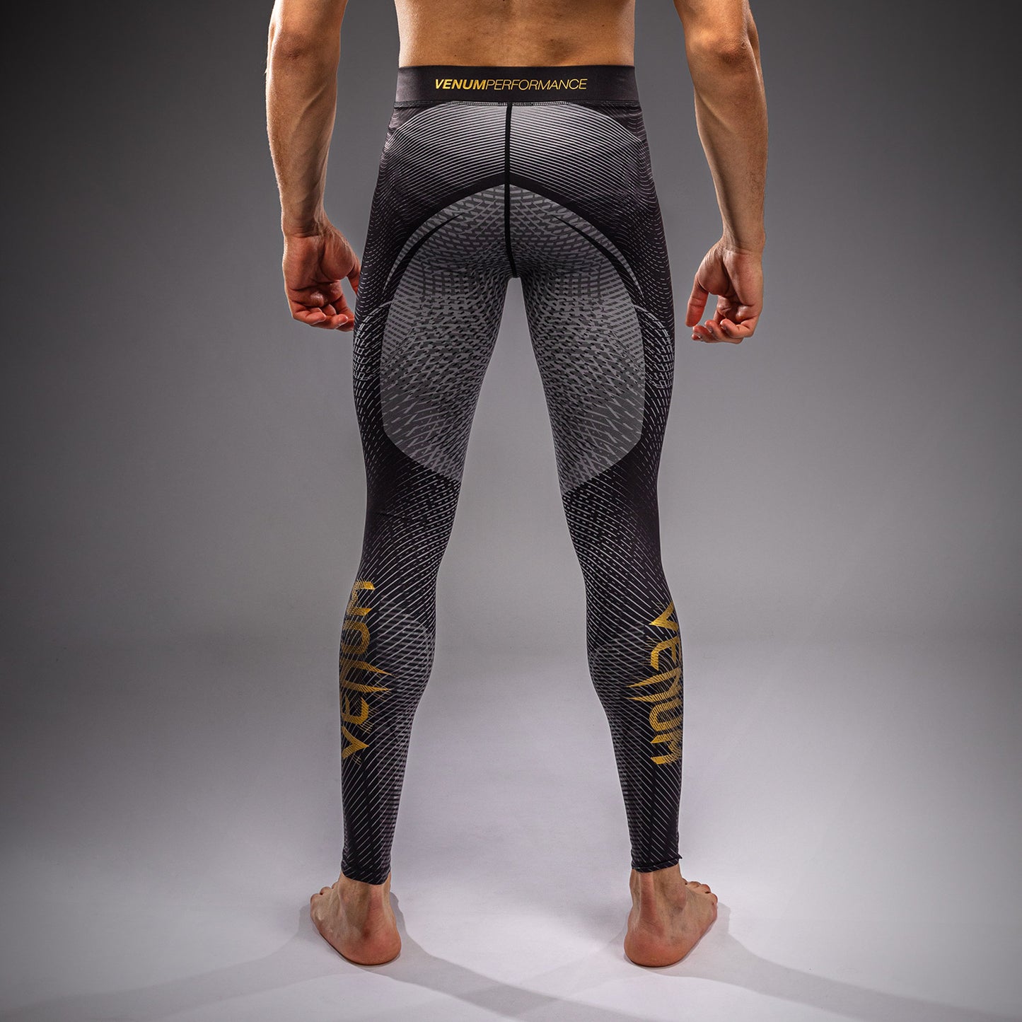 Venum Galactic 3.0 Spats - Schwarz/Gold