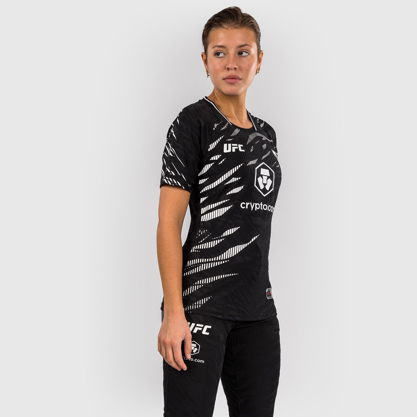 UFC Fusion by Venum Personalized Authentic Fight Night Damen Walkout Jersey - Schwarz