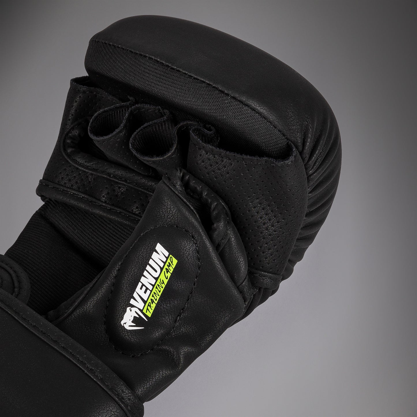 Venum Training Camp 4.0 Sparringhandschuhe - Schwarz/Neo-Grün