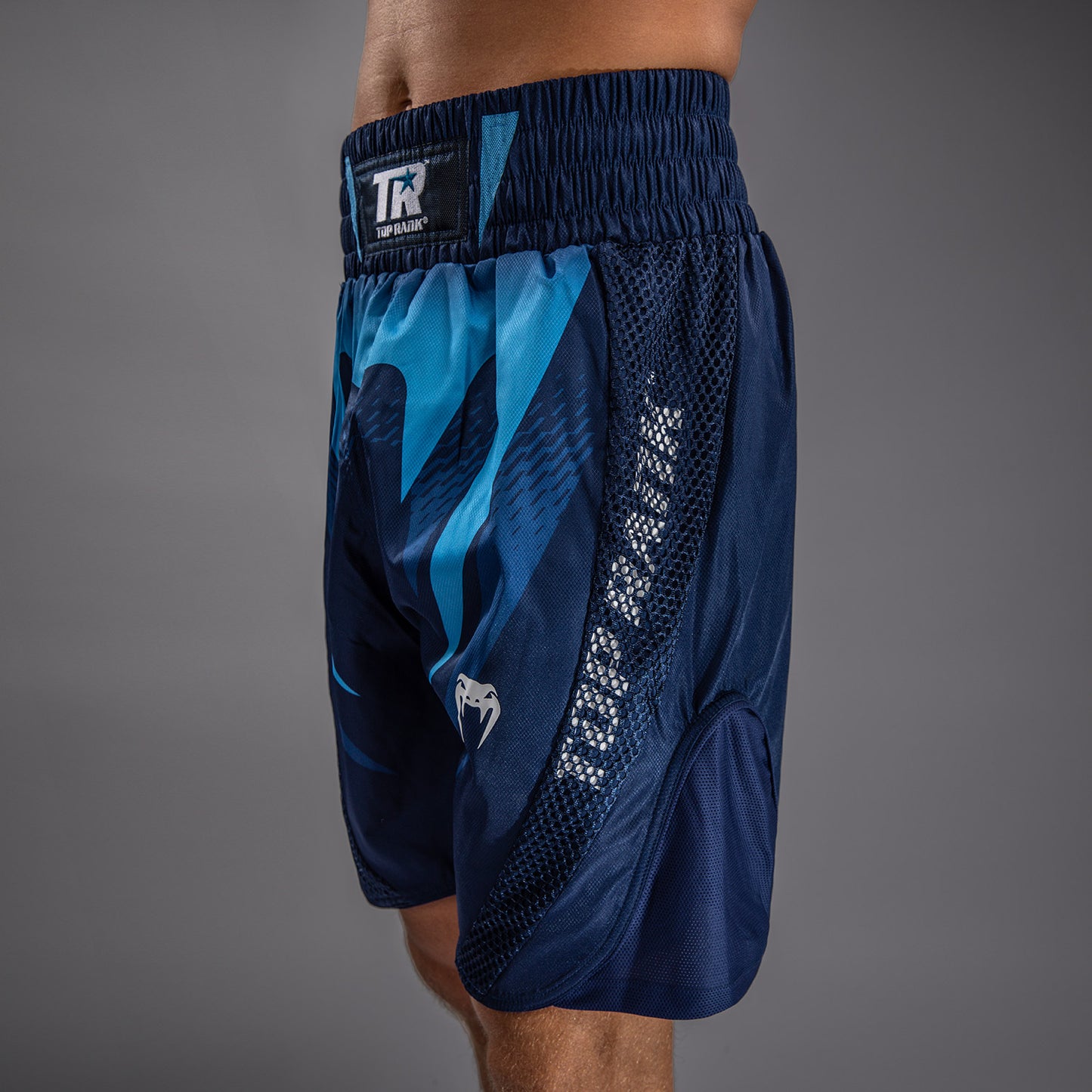 Venum x Top Rank Original Herren Boxershorts - Marineblau