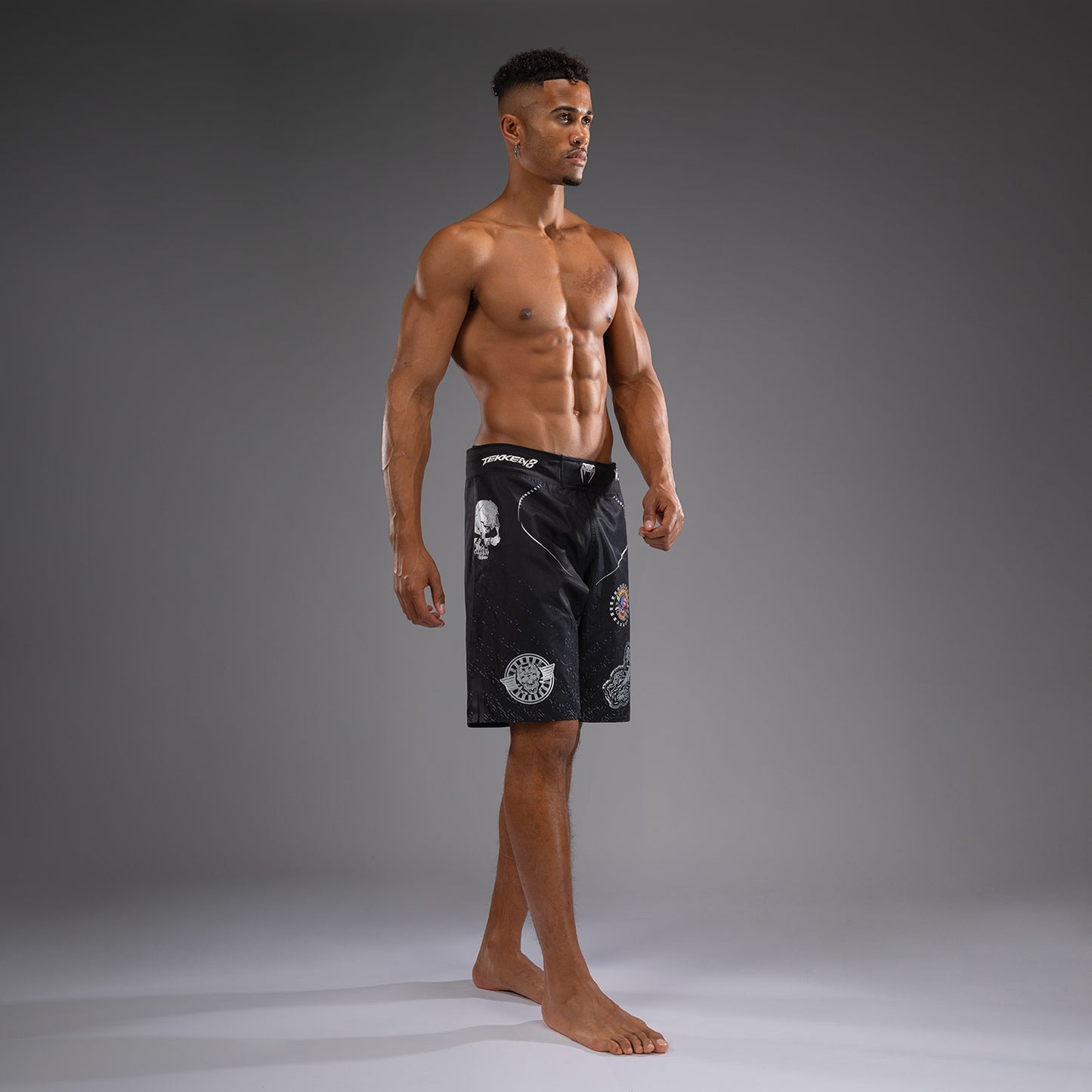 Venum x TEKKEN 8 - Paul Phoenix Fight Shorts - Schwarz