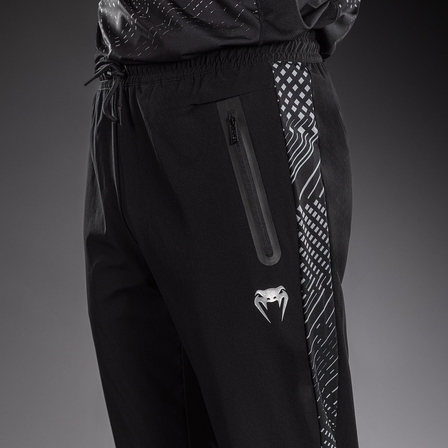 Venum Midnight Fury Jogginghose – Schwarz/Grau/Silber