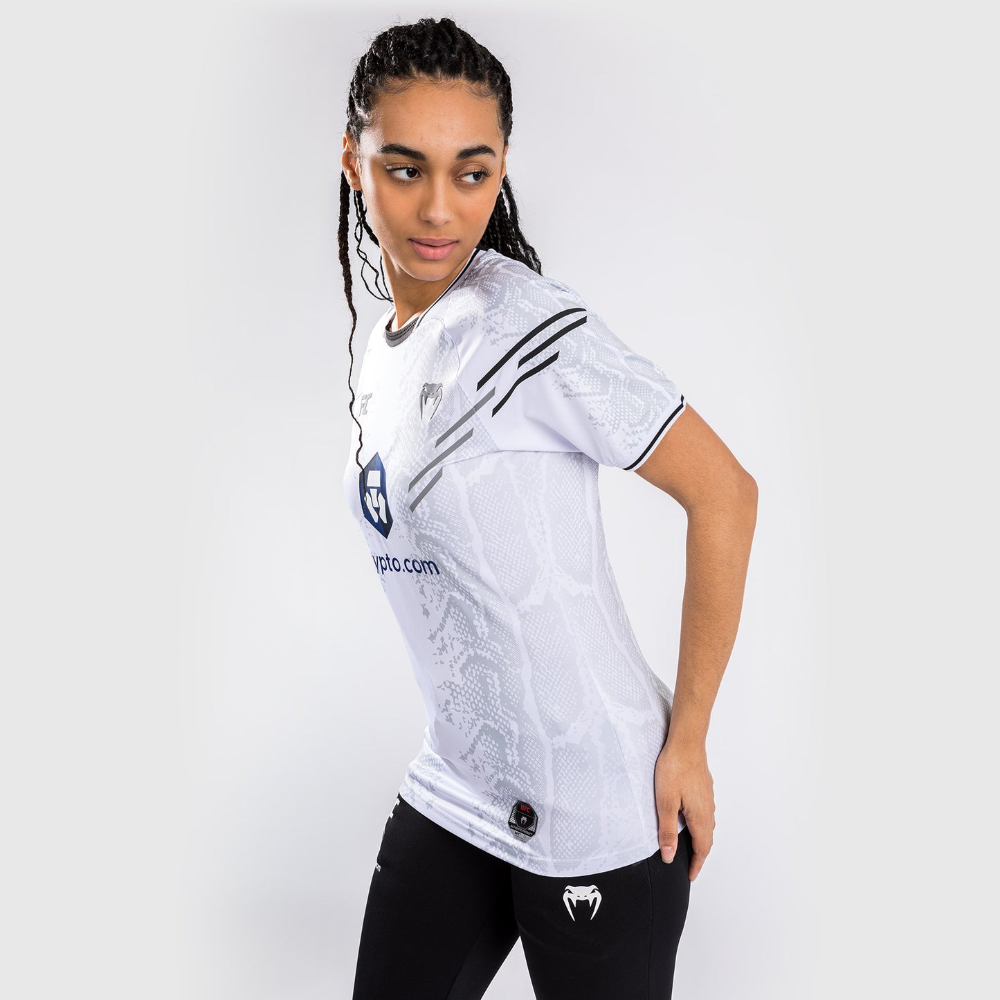 UFC Adrenaline by Venum Authentic Fight Night Walkout-Trikot für Frauen - Weiß