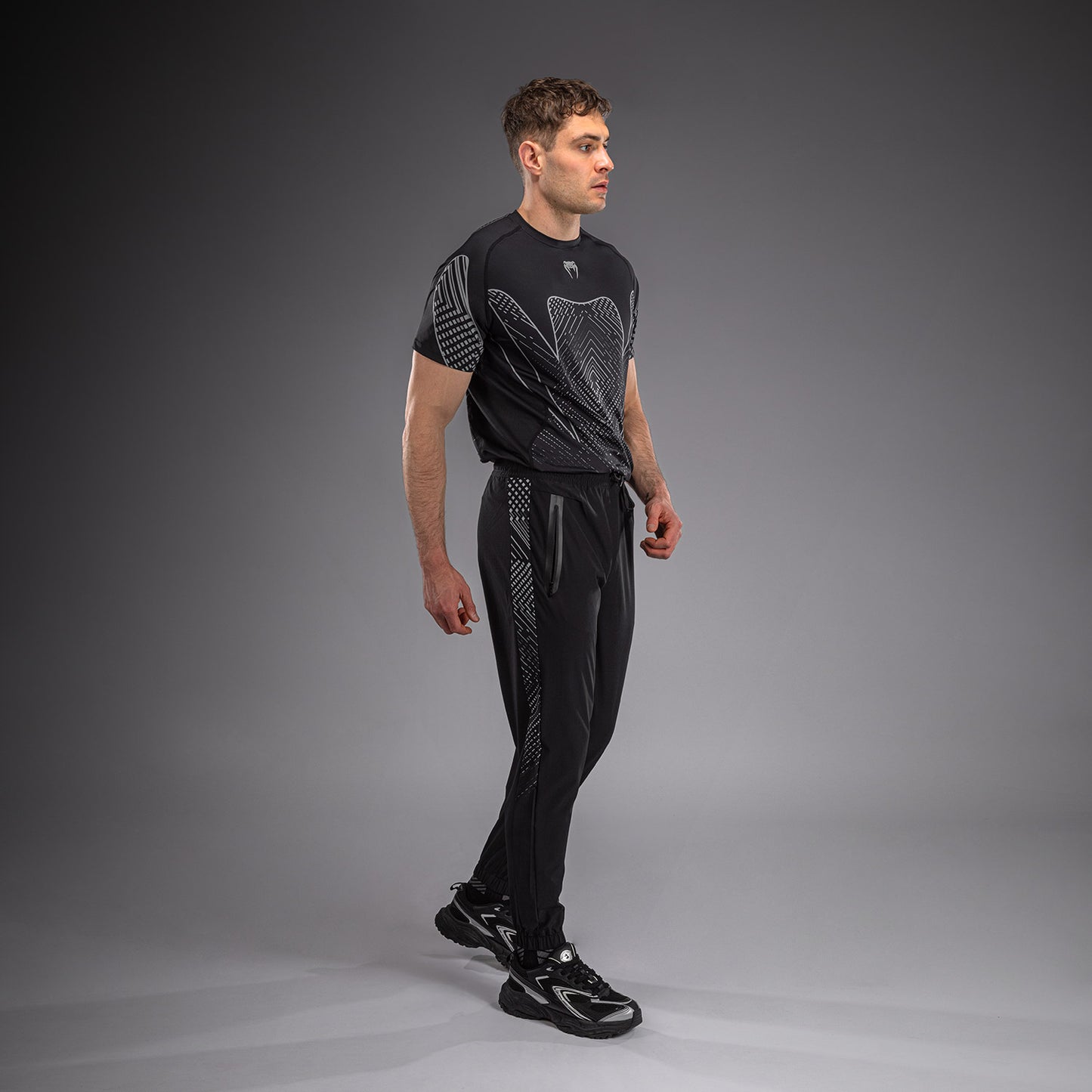 Venum Midnight Fury Jogginghose – Schwarz/Grau/Silber