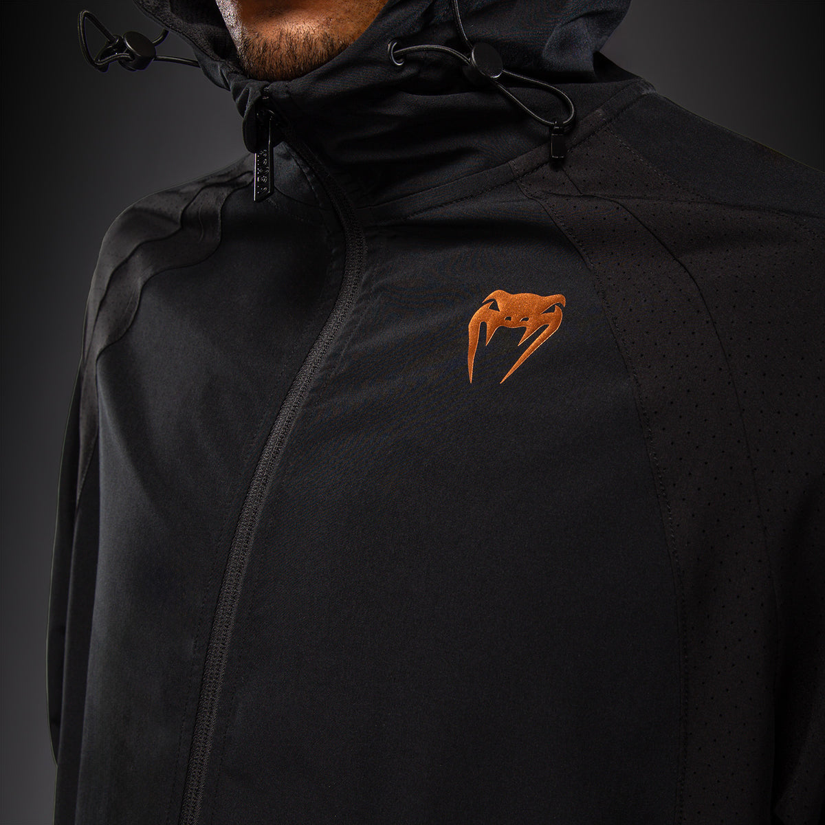 Venum G-Fit Revolution Trainingsjacke - Schwarz/Kupfer