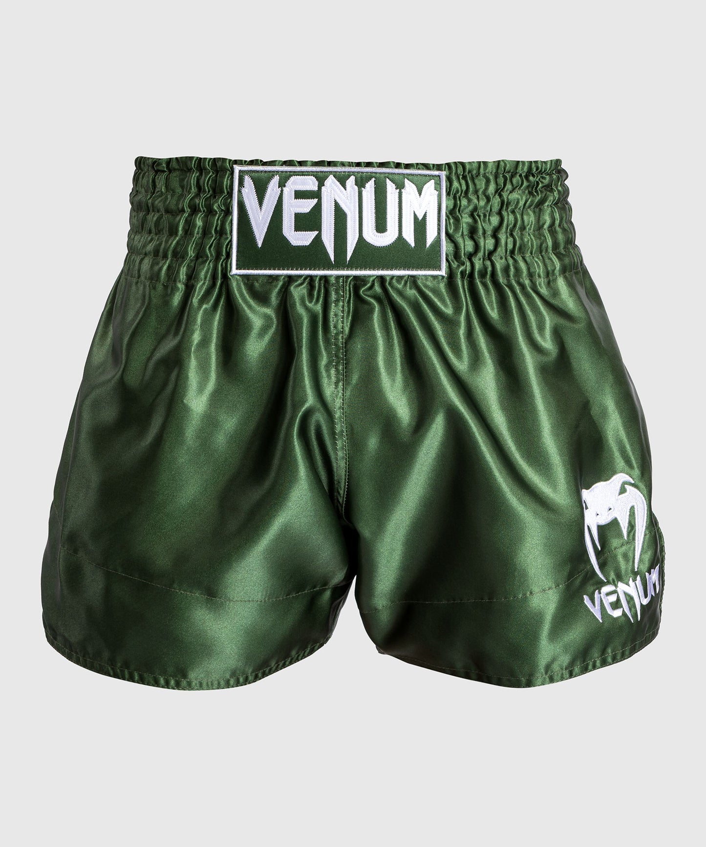 Venum Classic Muay Thaï Short Khaki/Weiß