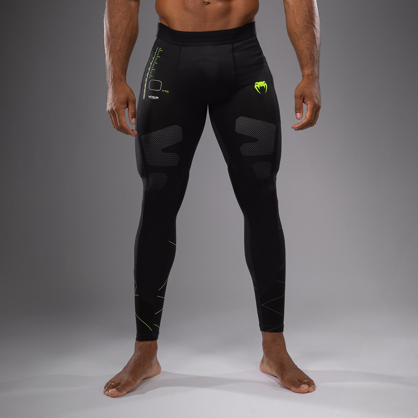 Venum Training Camp 4.0 Spats - Schwarz/Neongrün