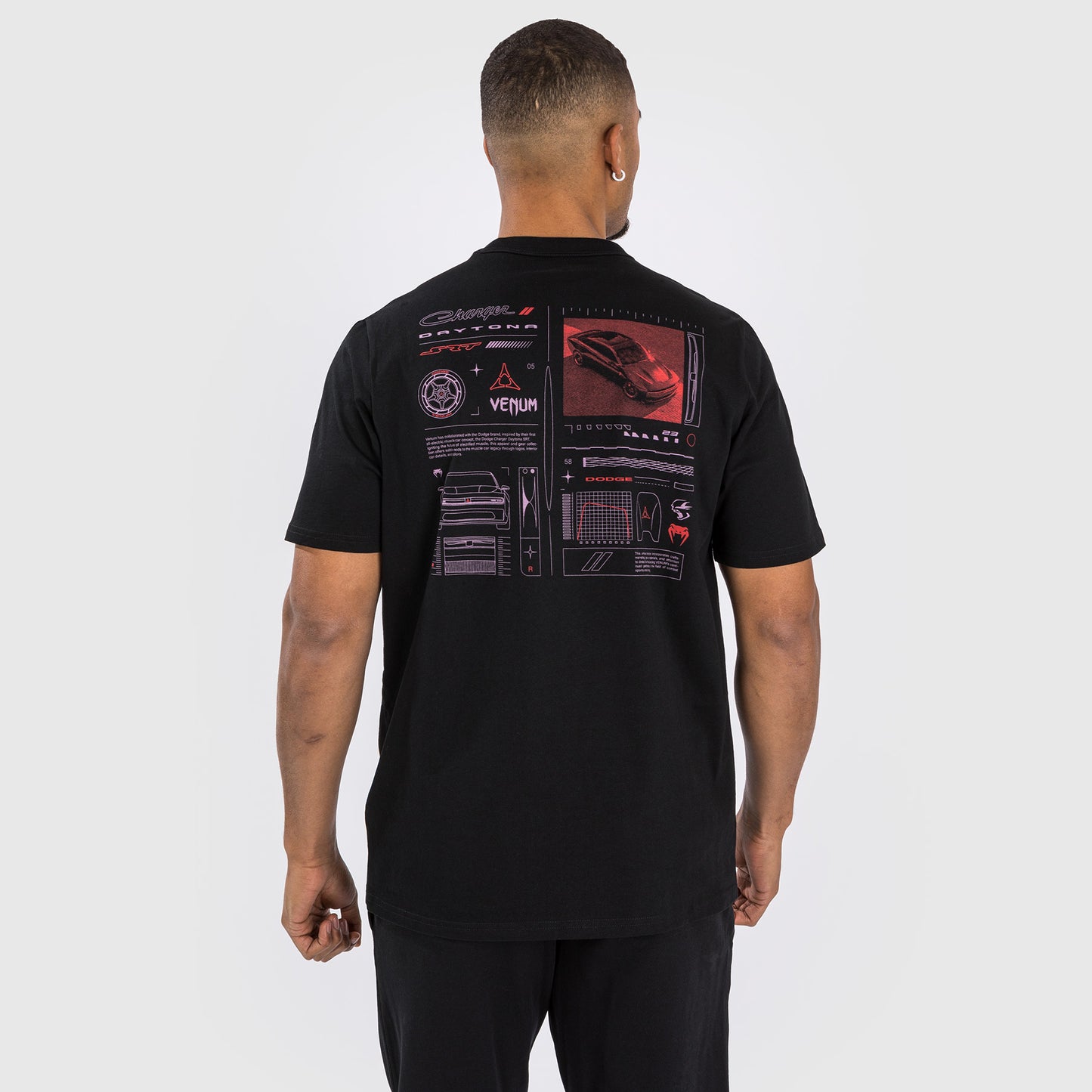 Venum x Dodge Banshee T-Shirt für Männer - Schwarz