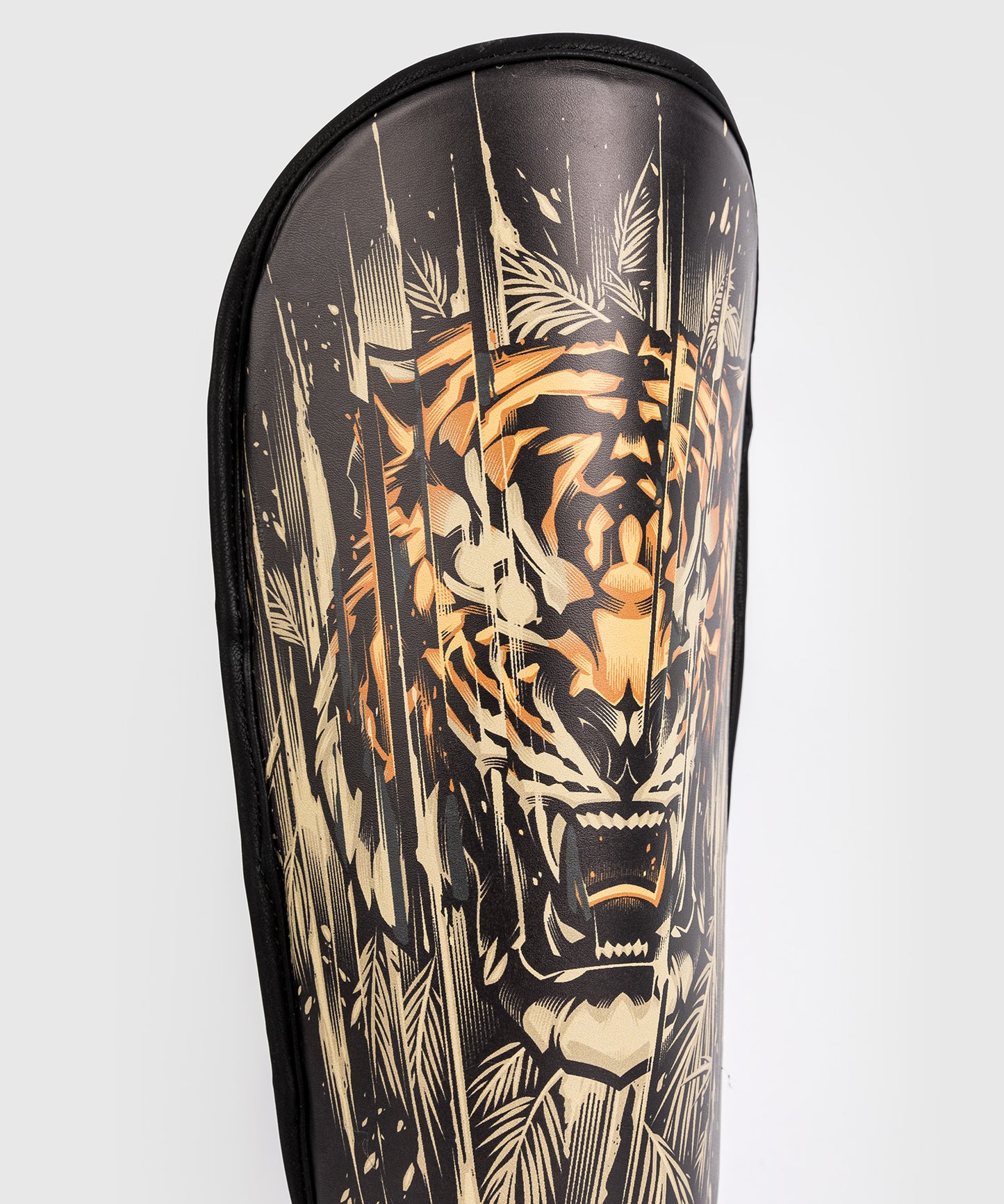 Venum Tiger Kinder Schienbeinschoner - Schwarz/Neon Orange