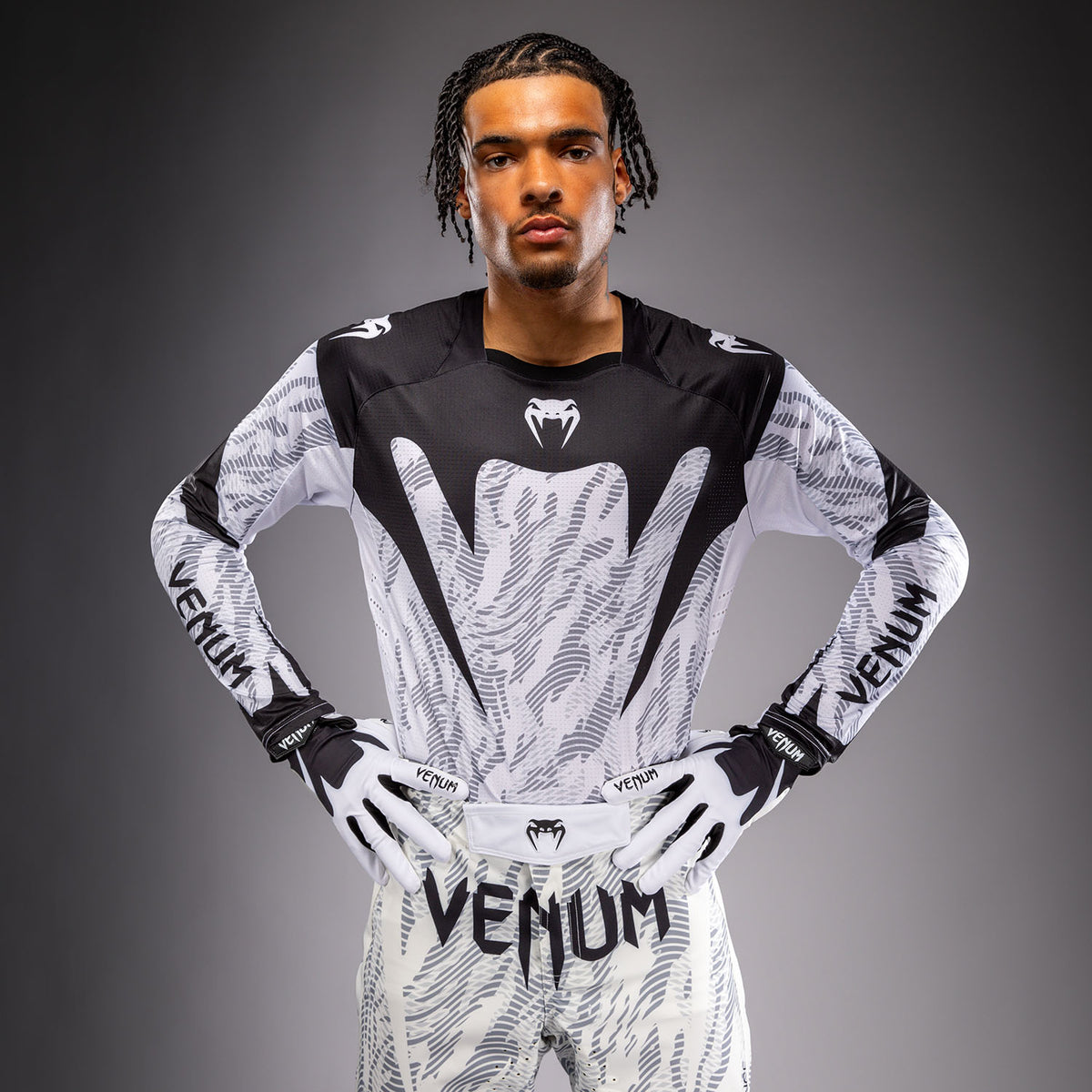 Venum MX Elite Motorsports-Trikot - Weiß