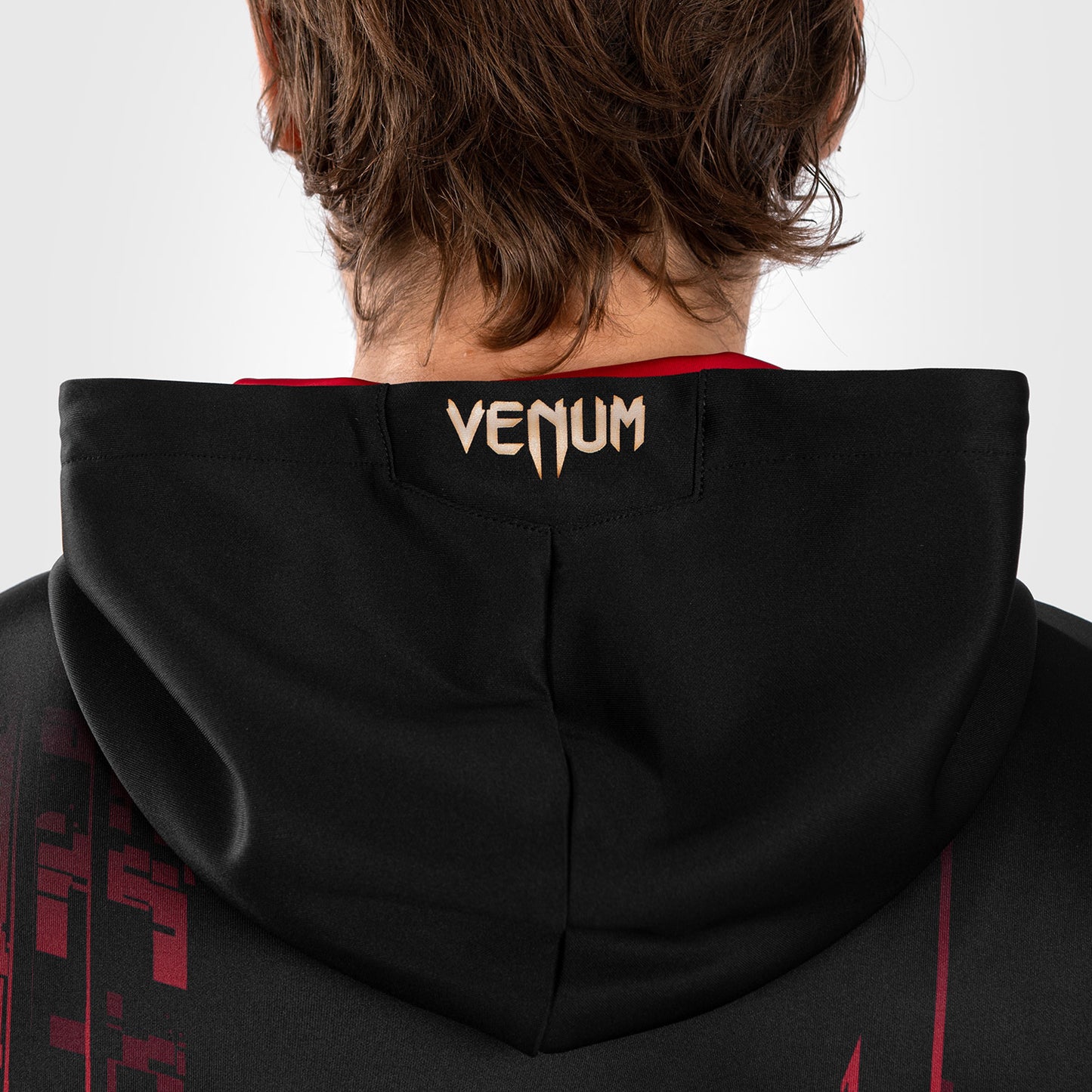 UFC Venum Performance Institute 2.0 Herren Zip Hoodie - Schwarz/Rot
