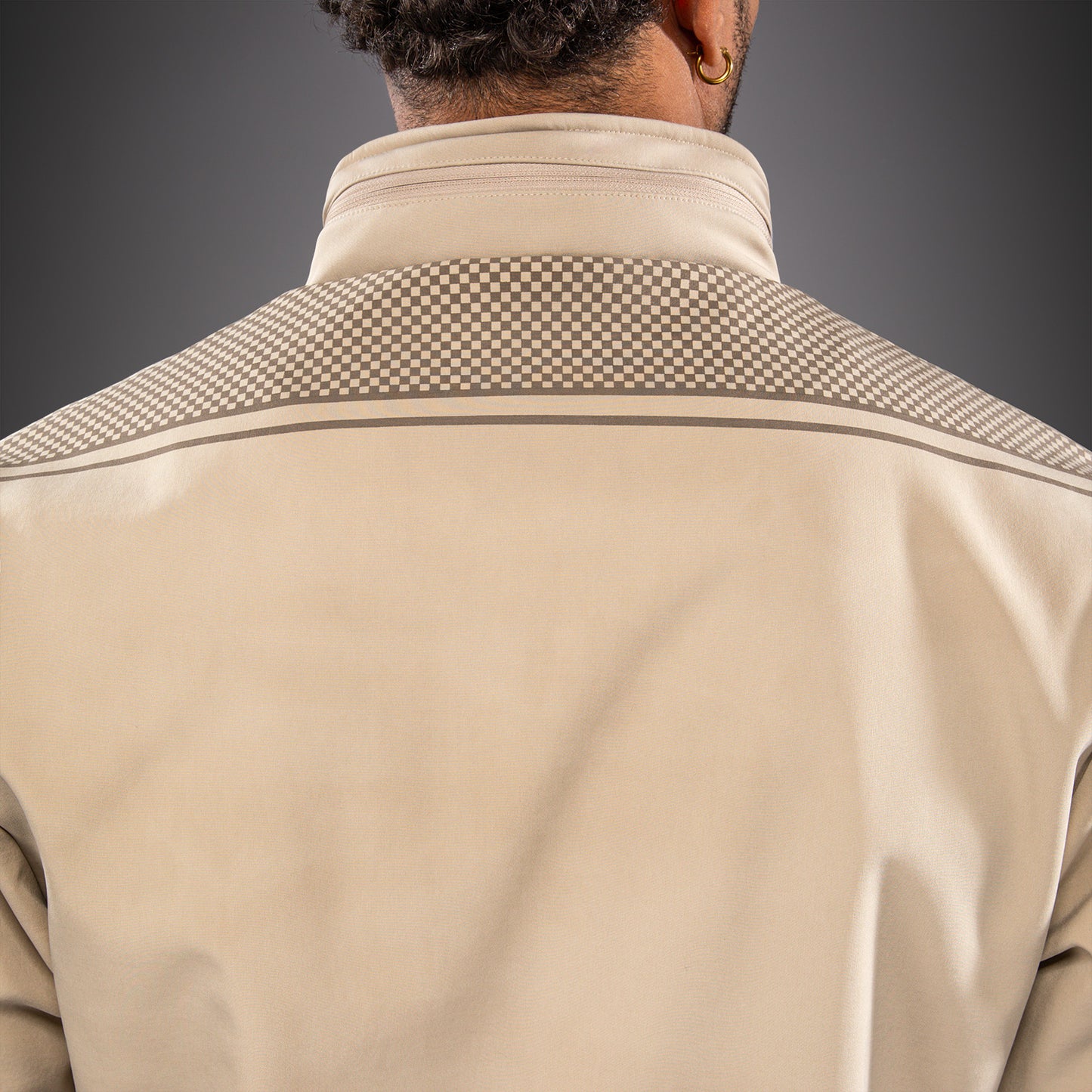 Venum UFC Unity by Venum Authentic Fight Week Herren-Kapuzenjacke mit Reißverschluss - Sand