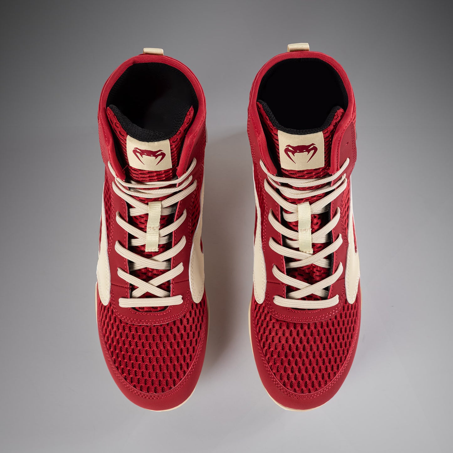 Venum Contender Boxschuhe - Rubinrot/Elfenbein