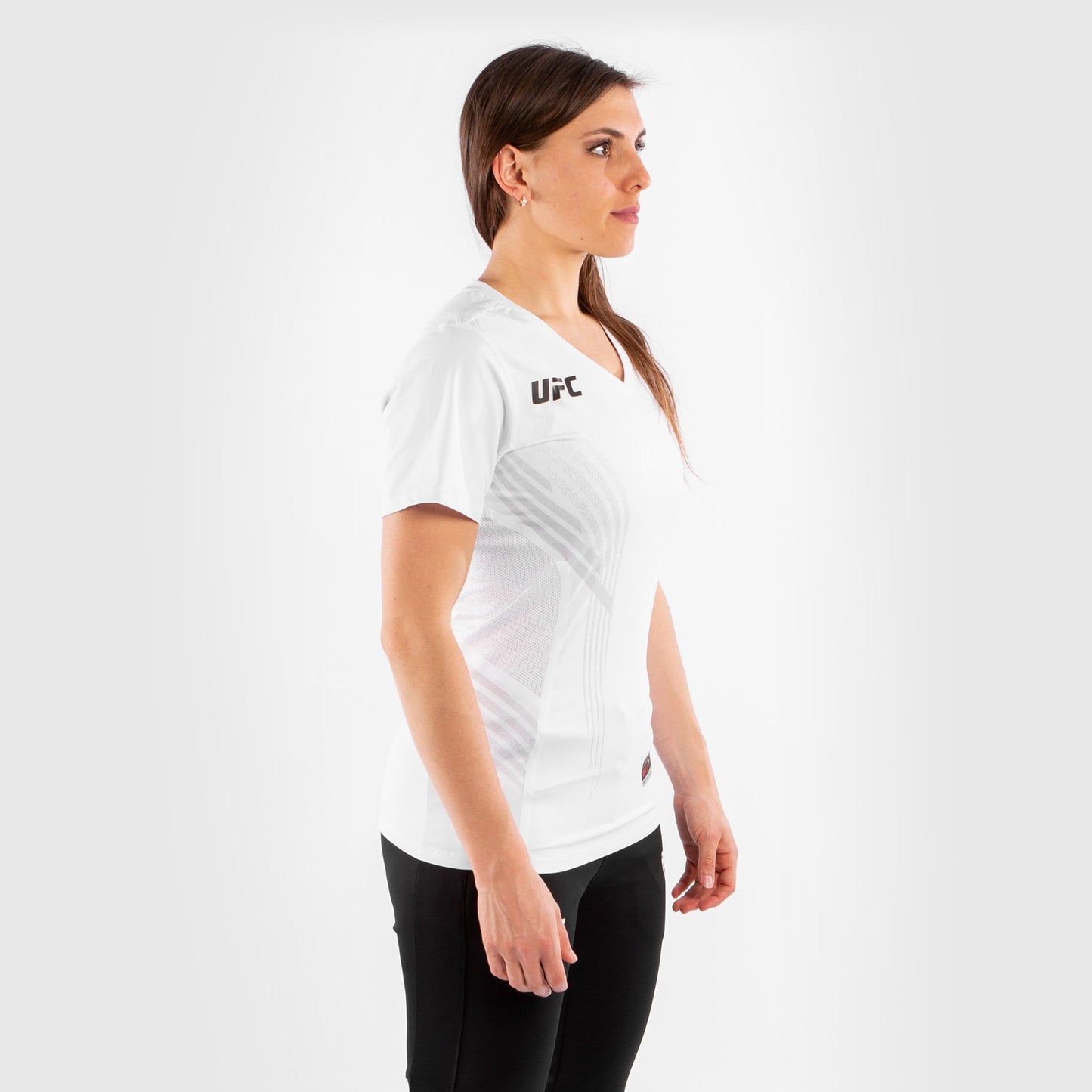 UFC Venum Personalisiert Authentic Fight Night Damen Walkout Trikot - Weiß