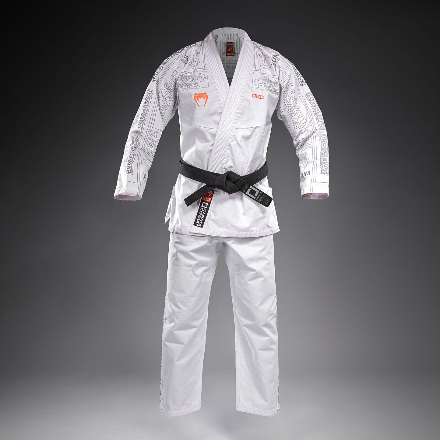 Karate Combat by Venum BJJ Gi – Weiß/Grau