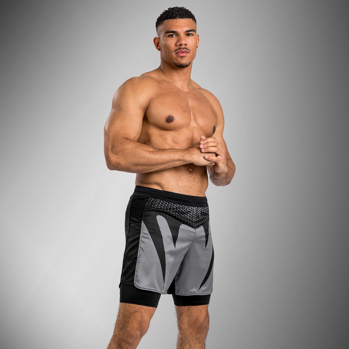 Venum Attack Herren Fightshorts - Schwarz