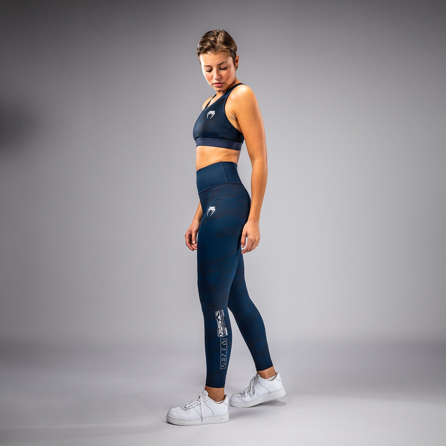 UFC Fusion by Venum Fight Week Damen Performance Tight - Ozeanisches Blau