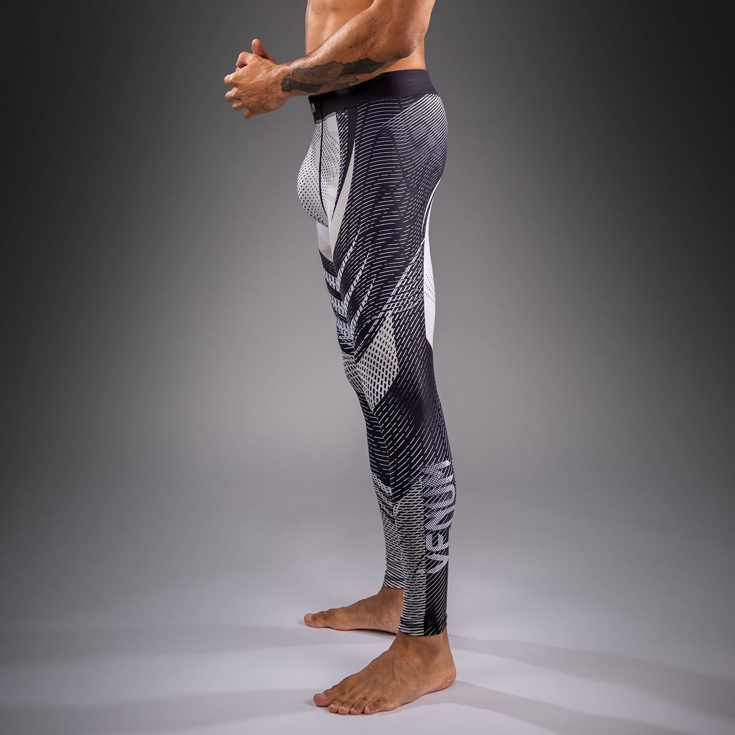 Venum Galactic 3.0 Spats - Cremeweiß/Schwarz