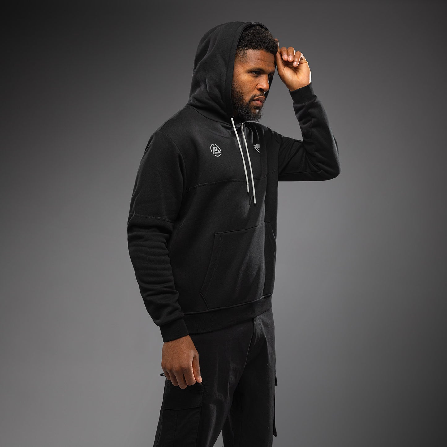 Venum x Polaris Kapuzenpullover - Schwarz/Grau