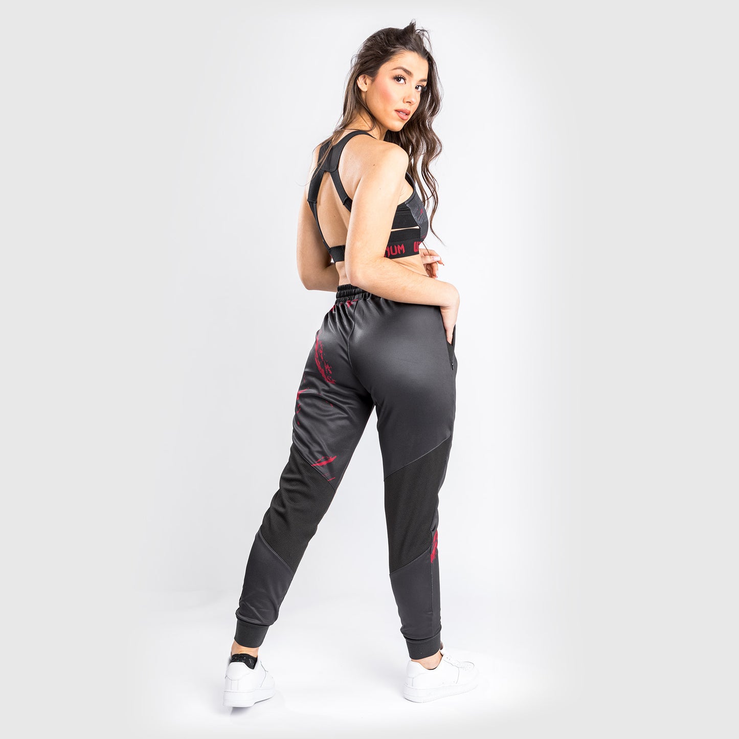 UFC Venum Authentic Fight Week 2.0 Sweatpants – Für Frauen – Schwarz/Rot
