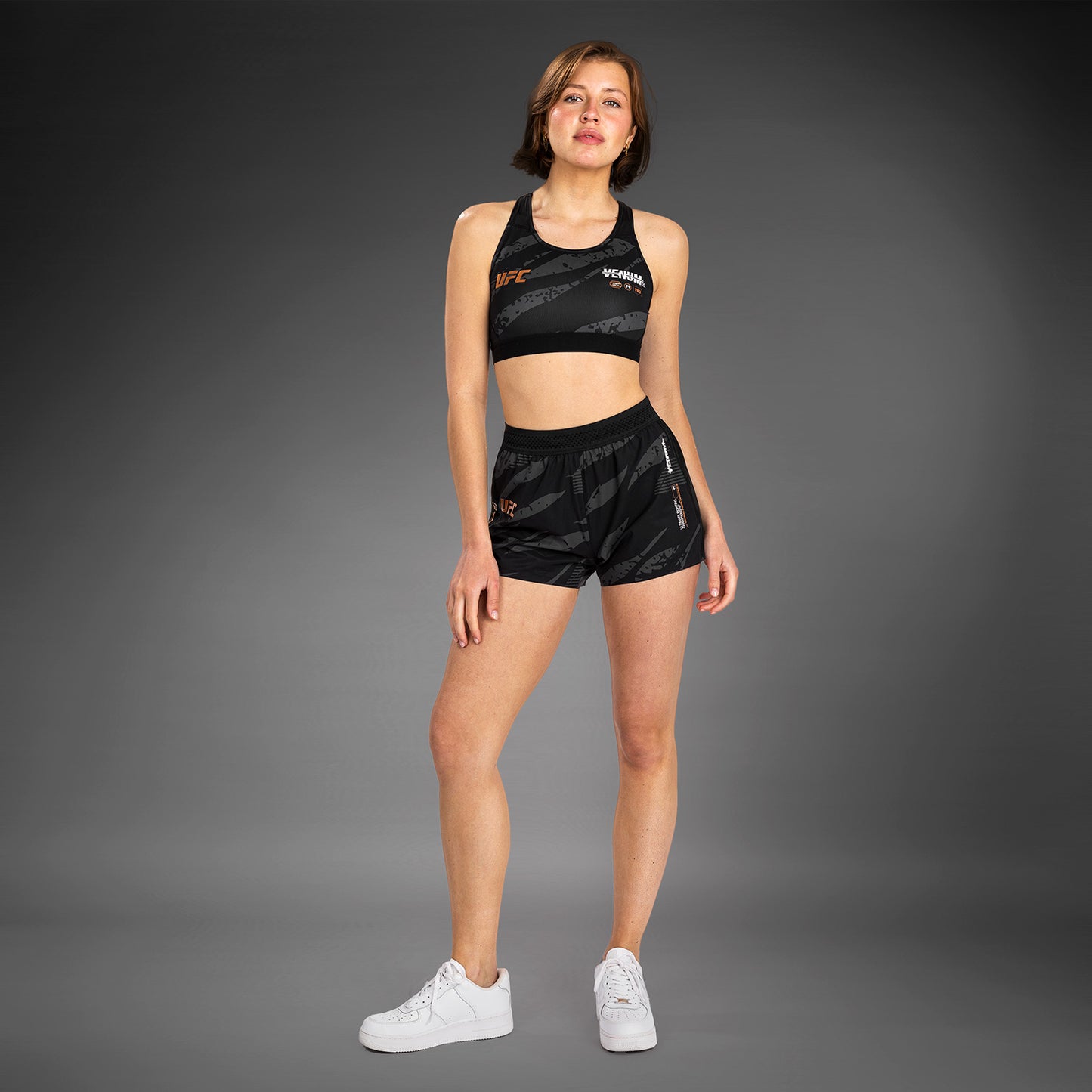 UFC Adrenaline by Venum Fight Week Frauen Performance Shorts - Urban Camo