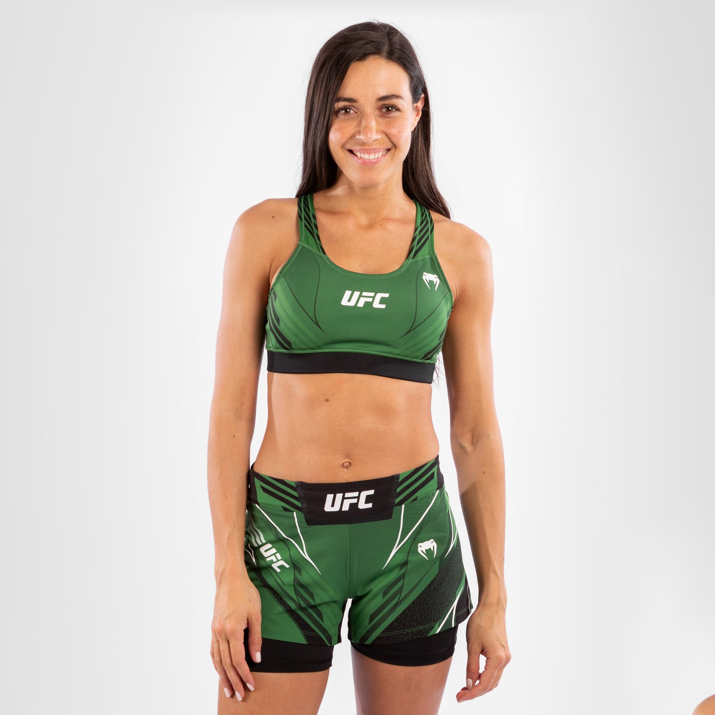 UFC Venum Authentic Fight Night Damen Sport-BH - Grün