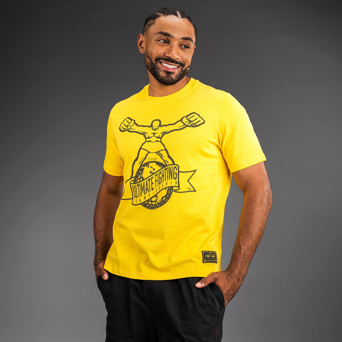 UFC by Venum Ulti-Man T-Shirt - Gelb