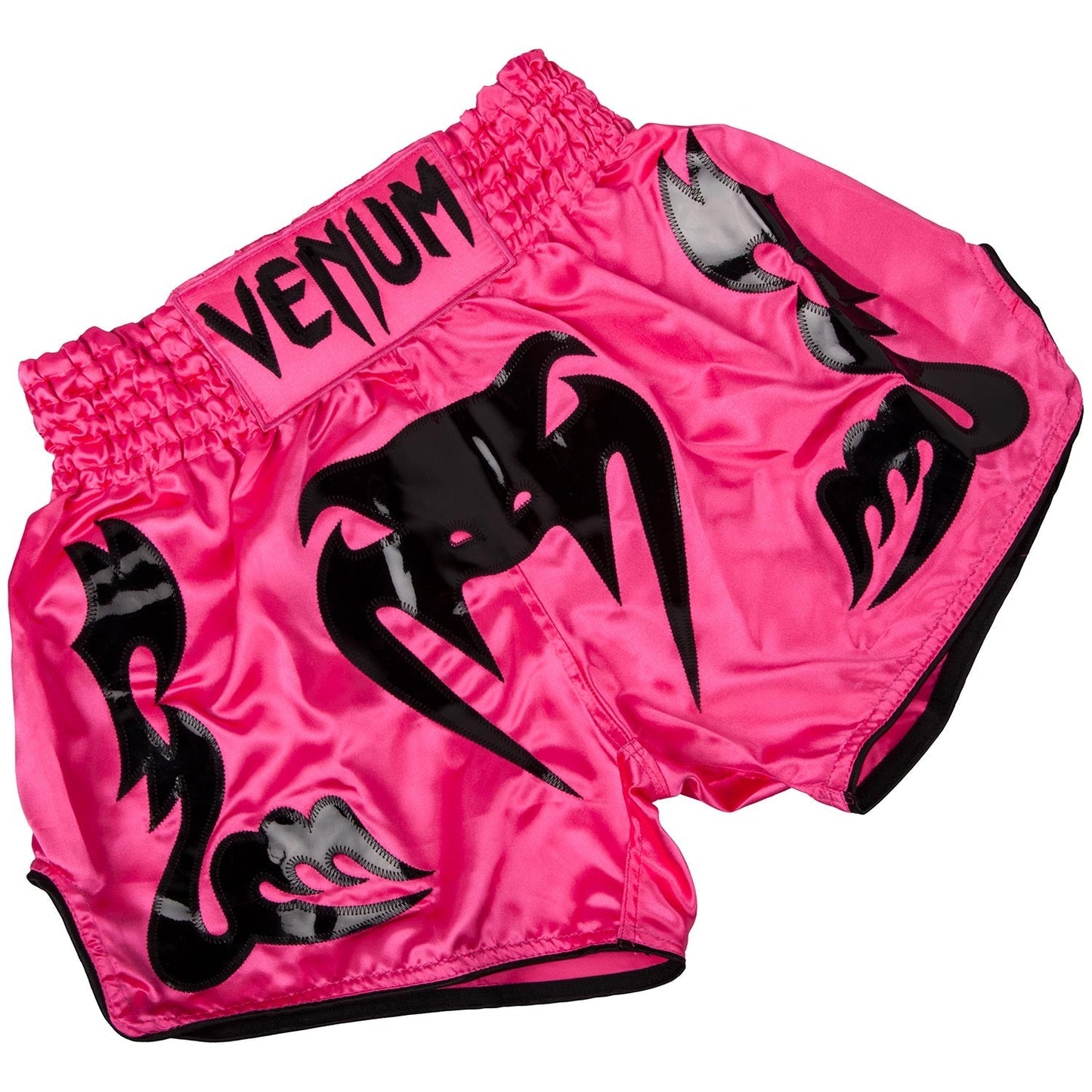Venum Bangkok Inferno Muay Thai Shorts - Rosa/Schwarz