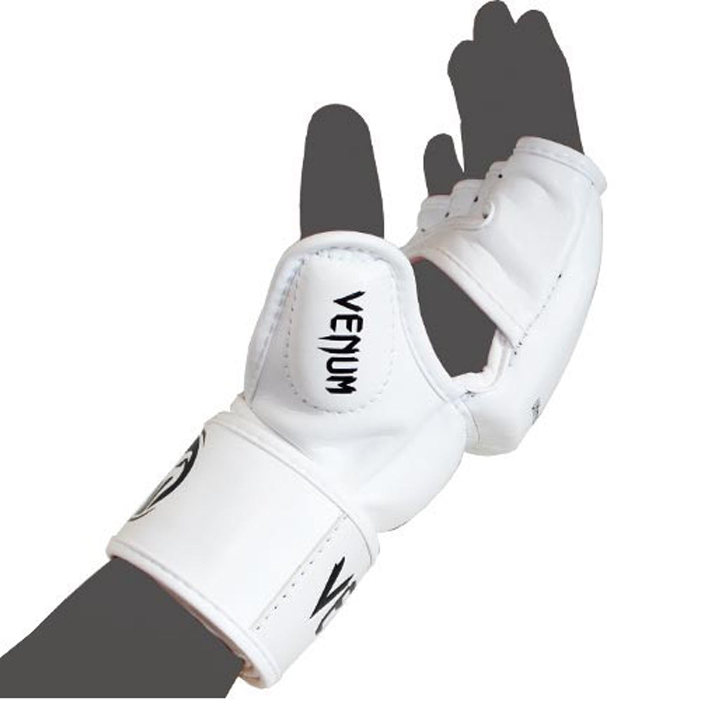 Venum Impact MMA Handschuhe - Skintex-Leder - Weiß