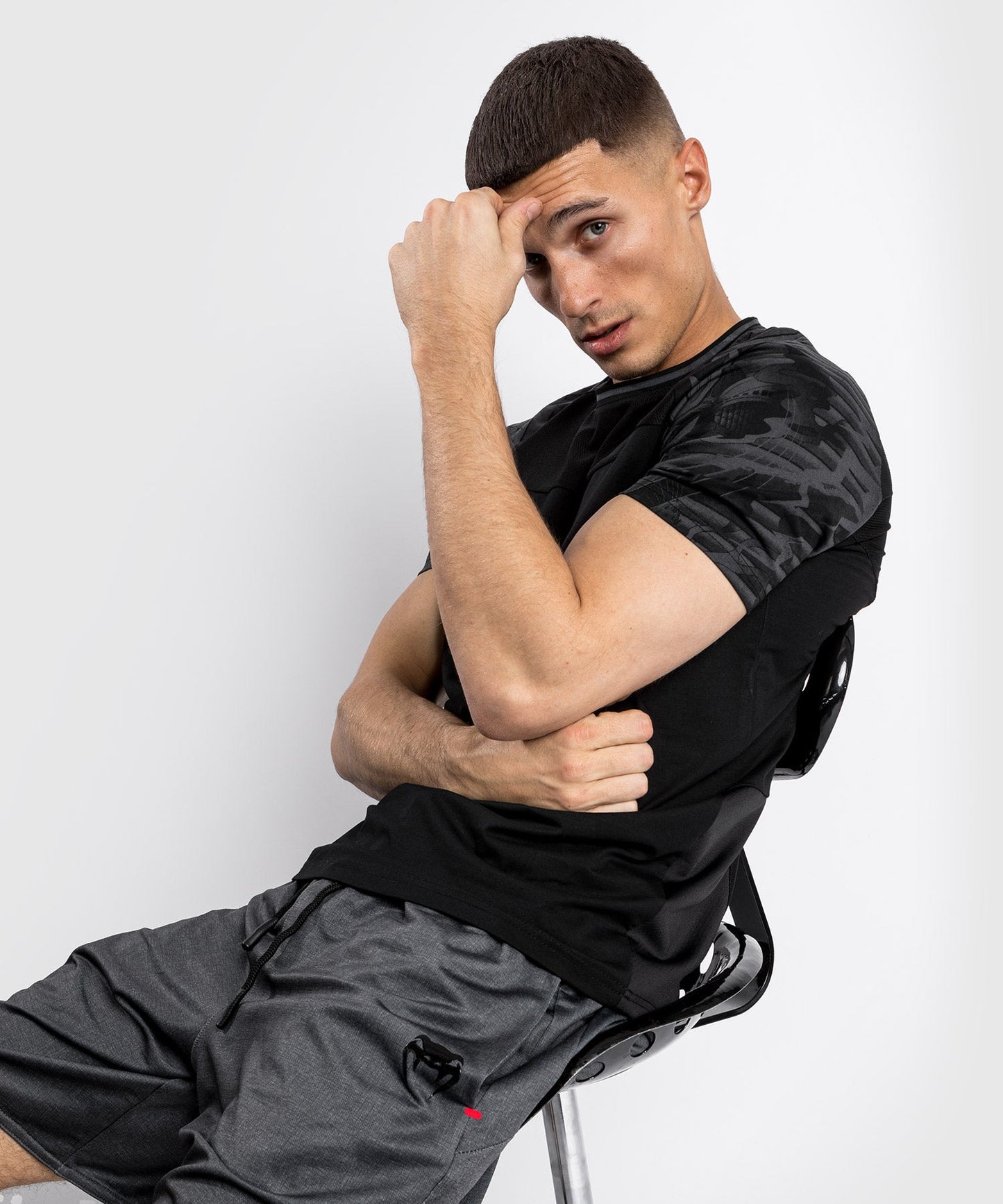 Venum YKZ21 T-Shirt - Schwarz/Schwarz