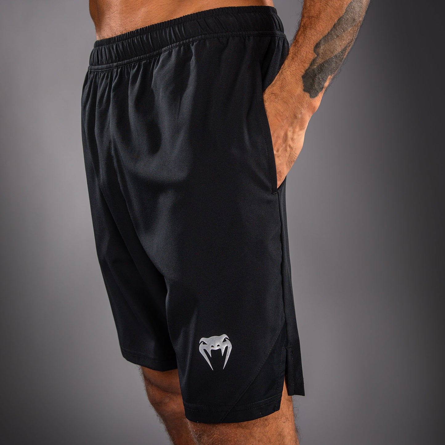 Venum Contender Trainingsshorts - Schwarz/Silber