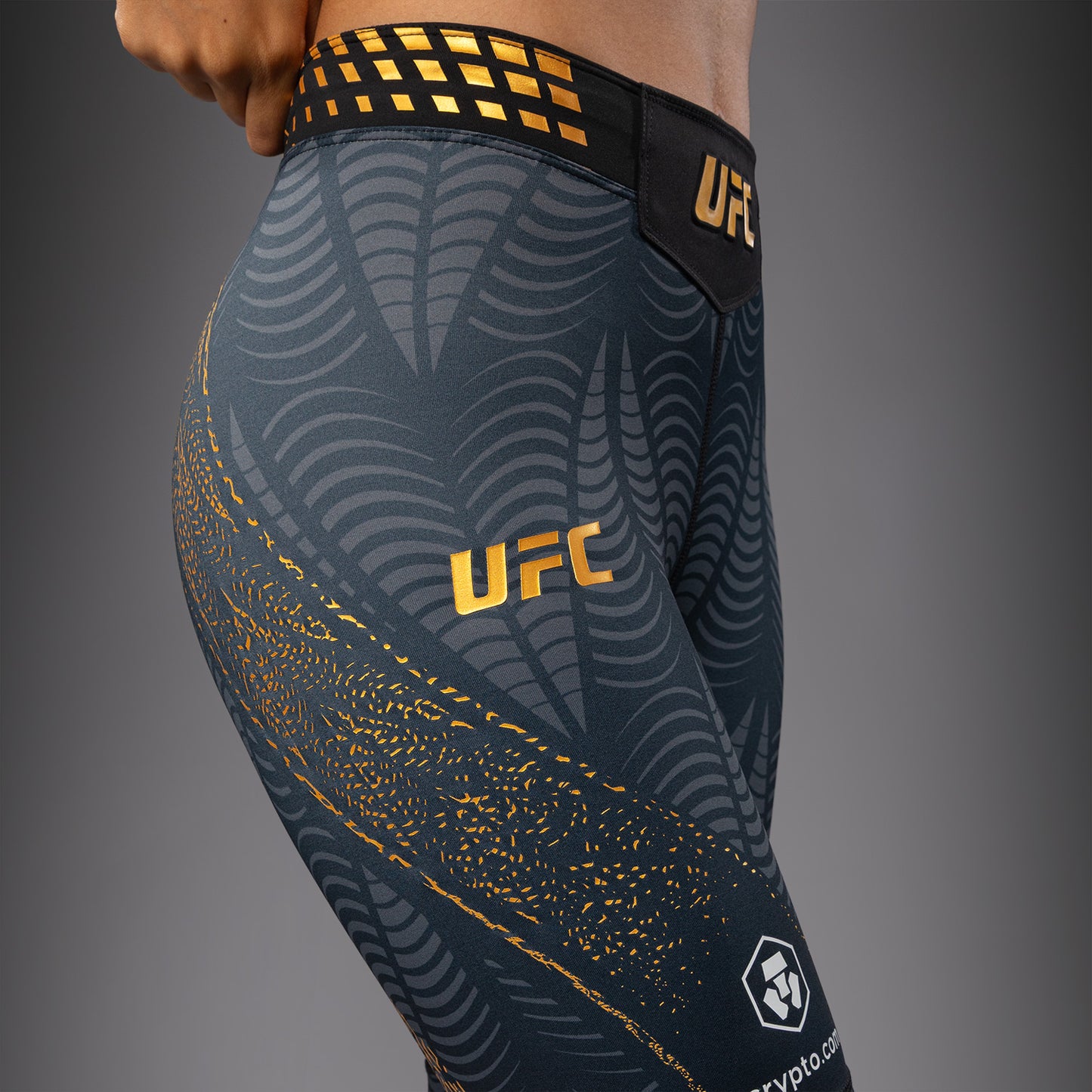 UFC Zenith by Venum Authentic Fight Night Lange Passform Vale Tudo Short Damen Personalisiert - Champion